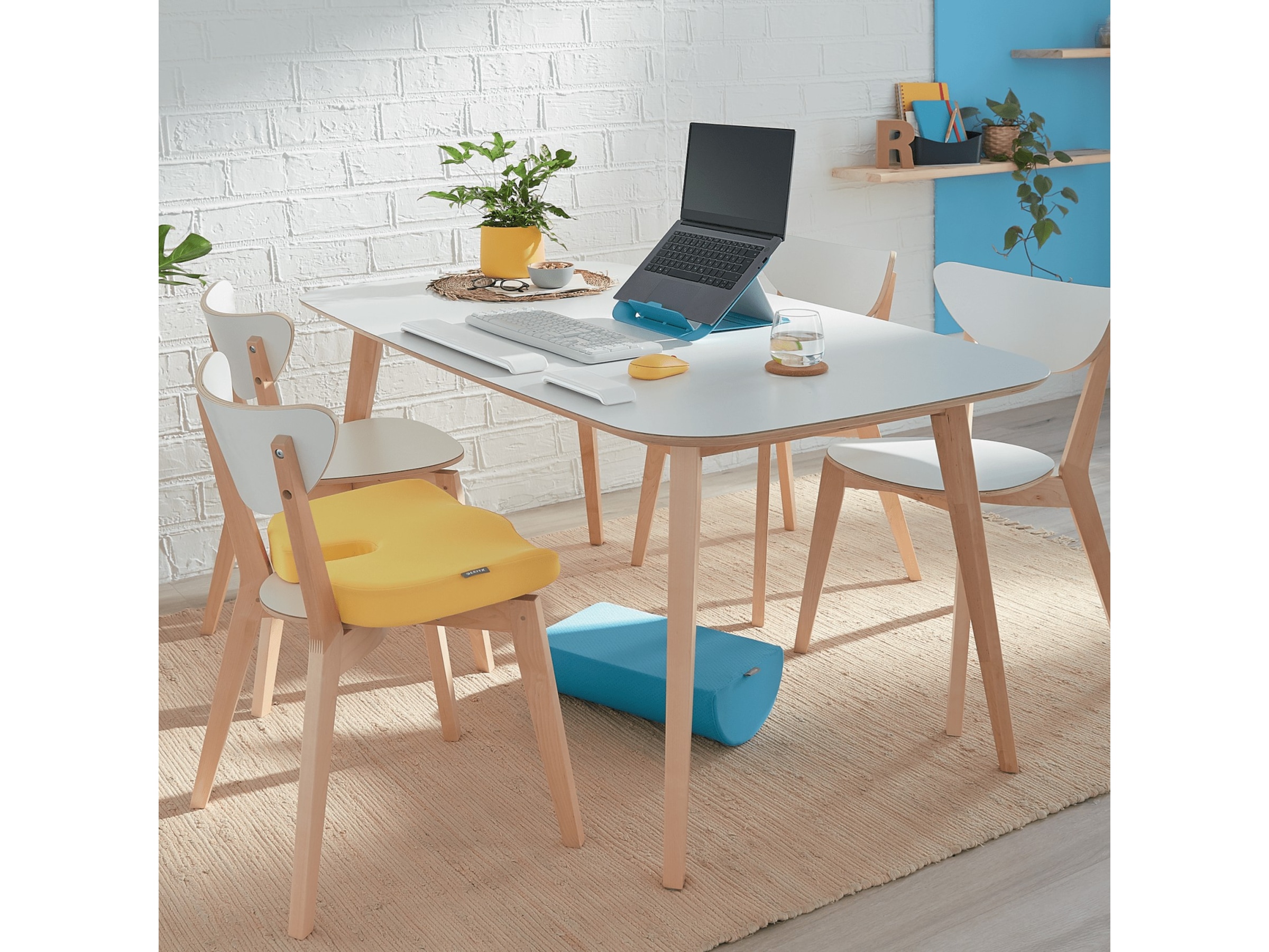 Leitz Ergo Cosy Fotstöd (grå) Fotpall