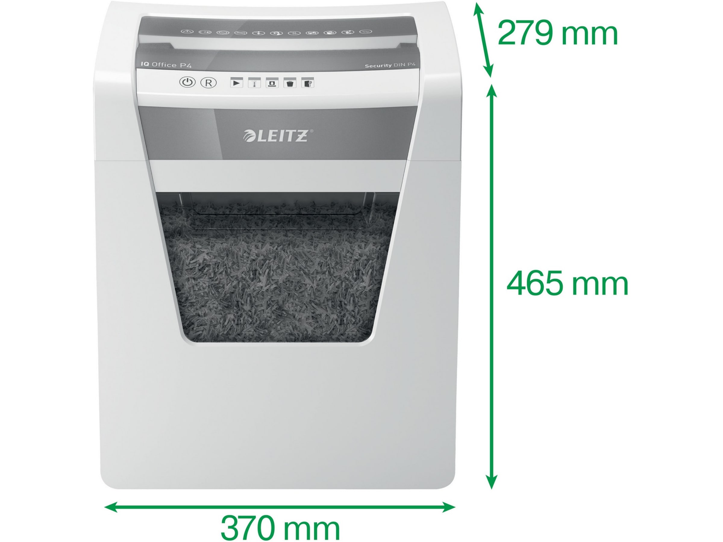 Leitz dokumentforstörare IQ Office P4 Dokumentförstörare