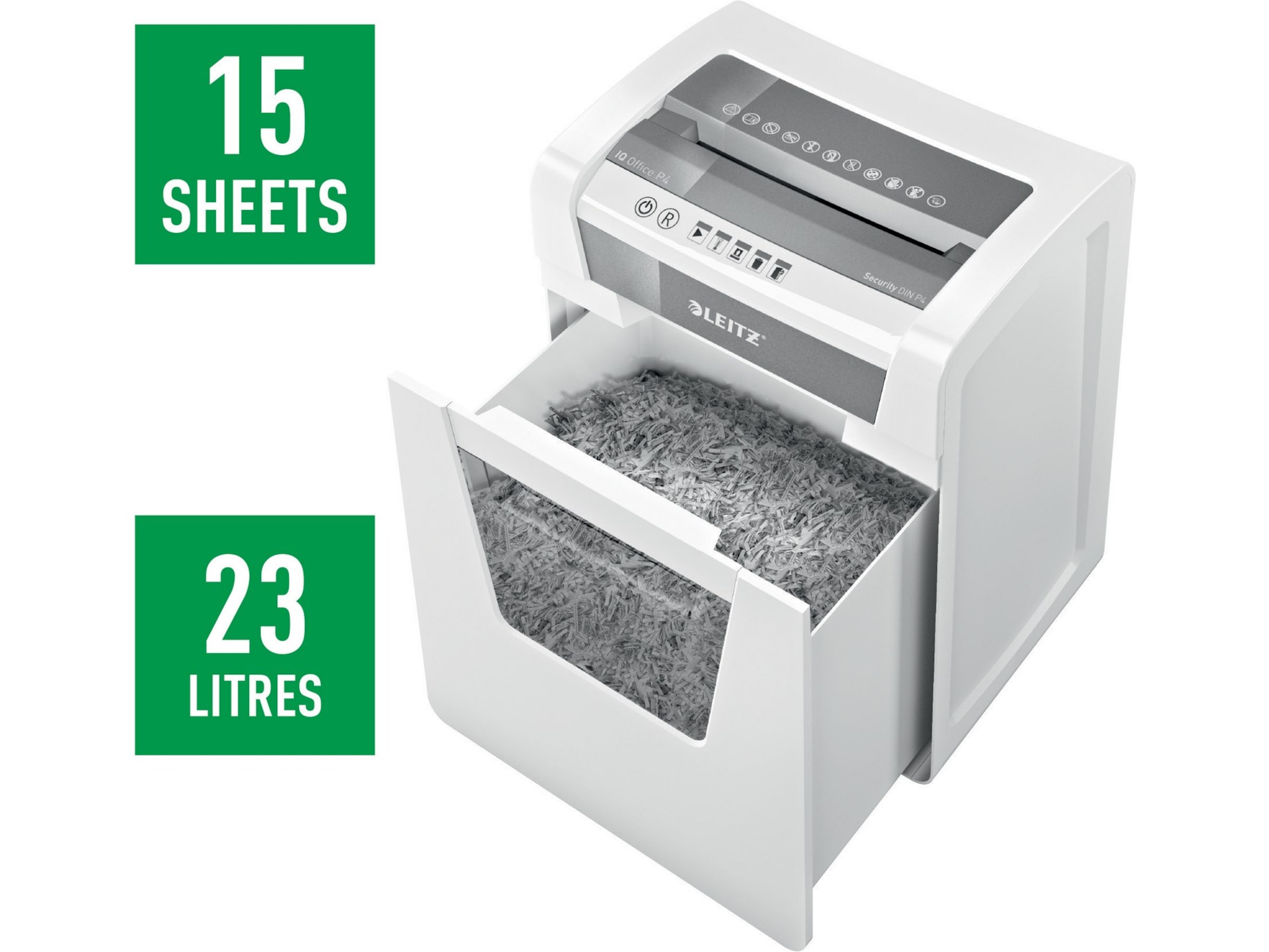 Leitz dokumentforstörare IQ Office P4 Dokumentförstörare