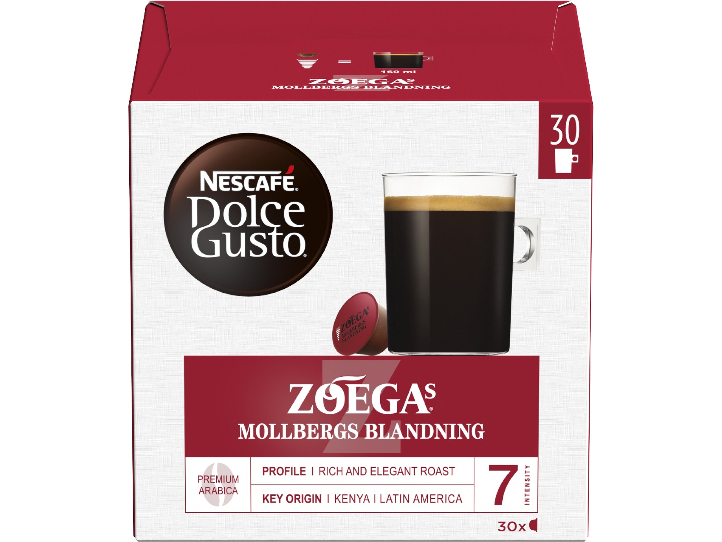 Nescafé Dolce Gusto Zoégas Mollbergs Big Pack Tillbehör till kaffemaskiner