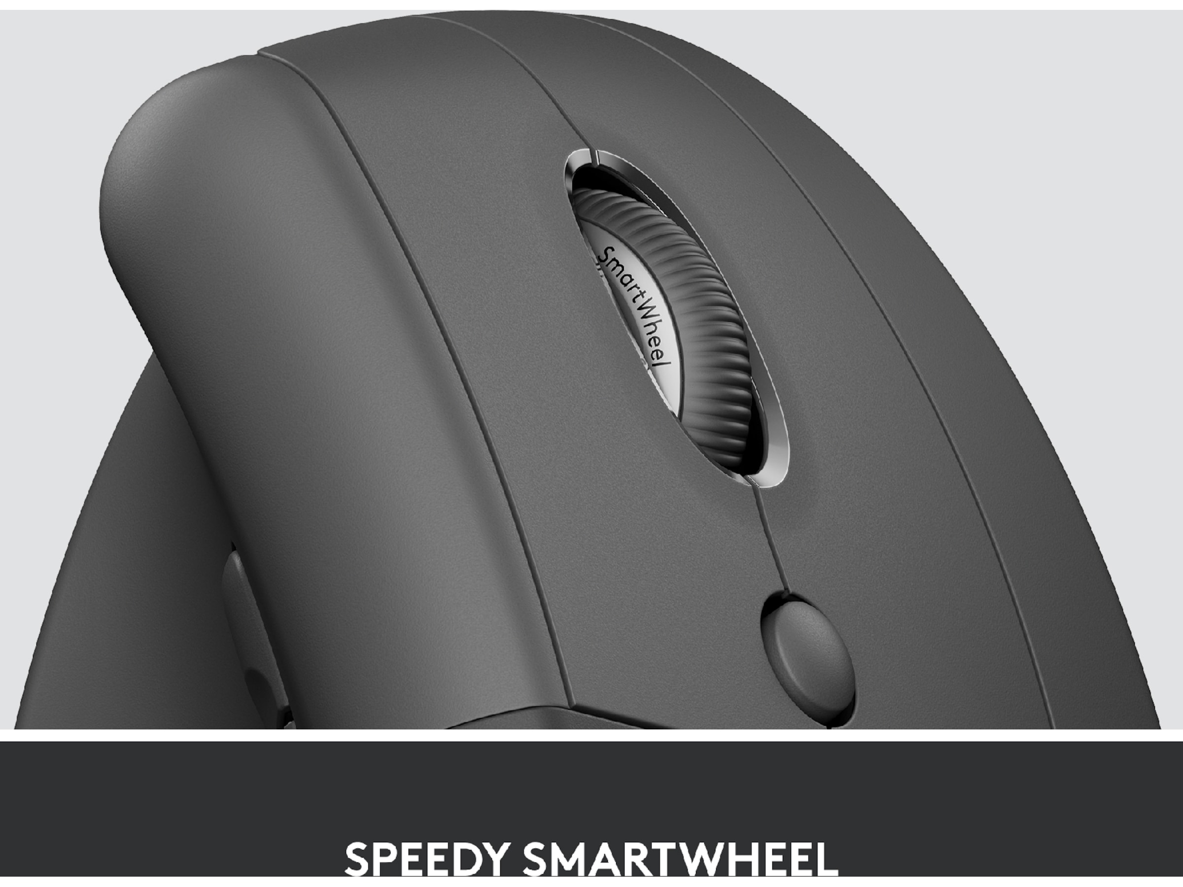 Logitech Lift Vertikal Business mus (graphite) Mus