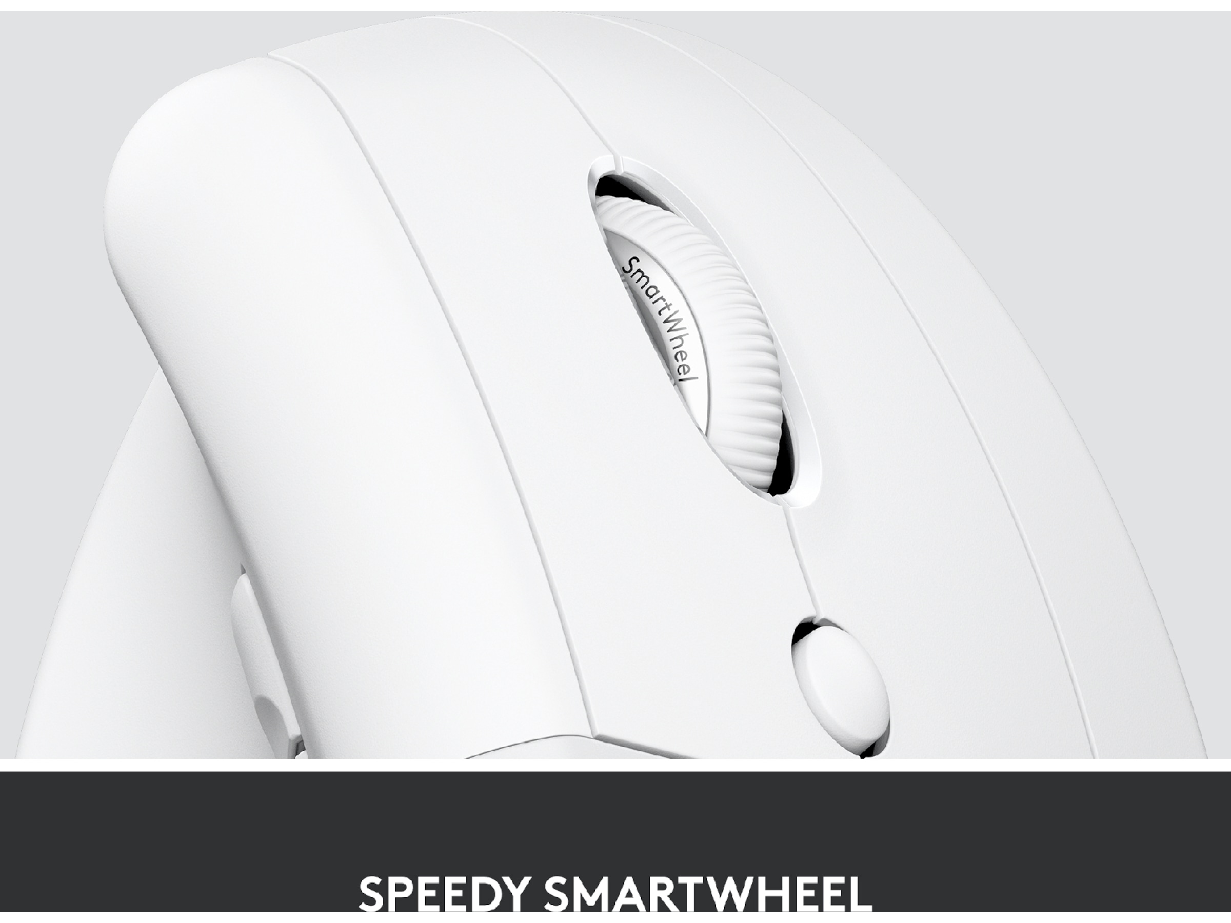 Logitech Lift Vertikal Business mus (off-white) Mus