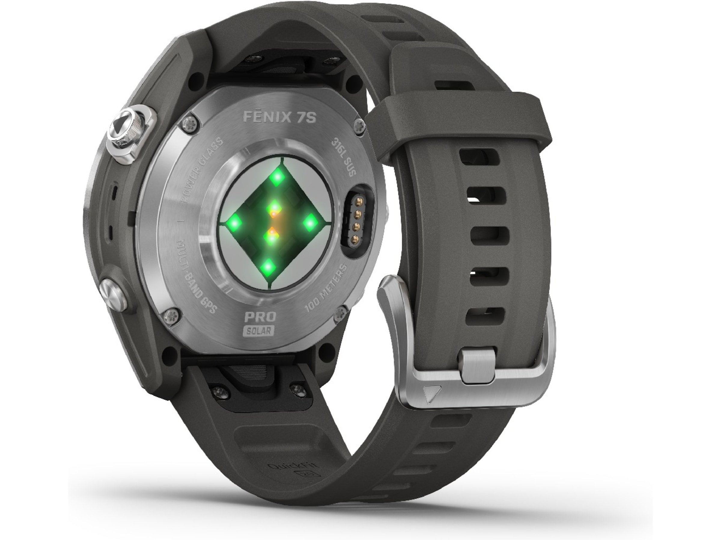 Garmin fenix 7S Pro Solar 42mm GPS (silver/graphite) Smartwatches