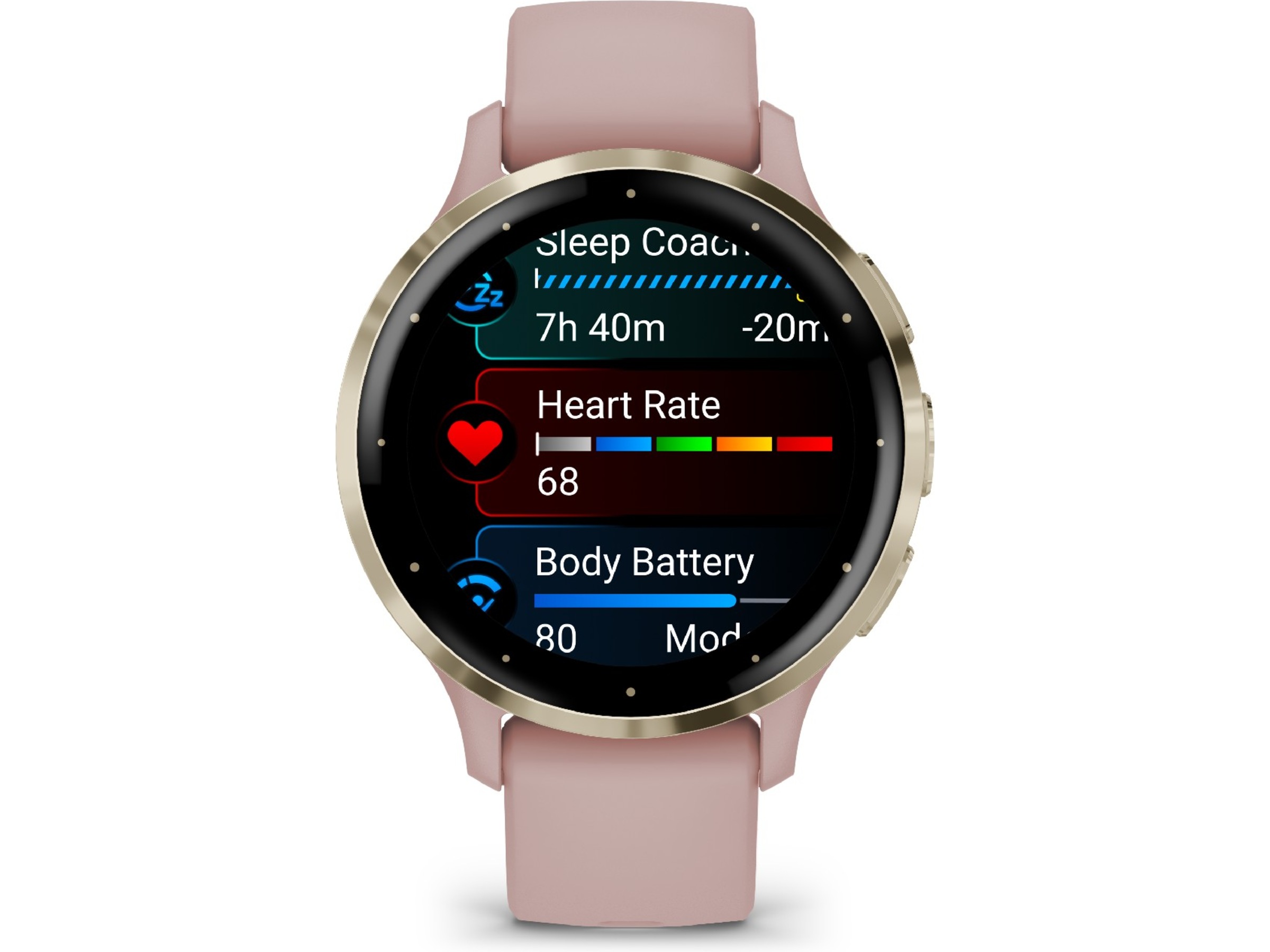 Garmin Venu 3S 41mm GPS (dust rose/soft gold) Smartwatches
