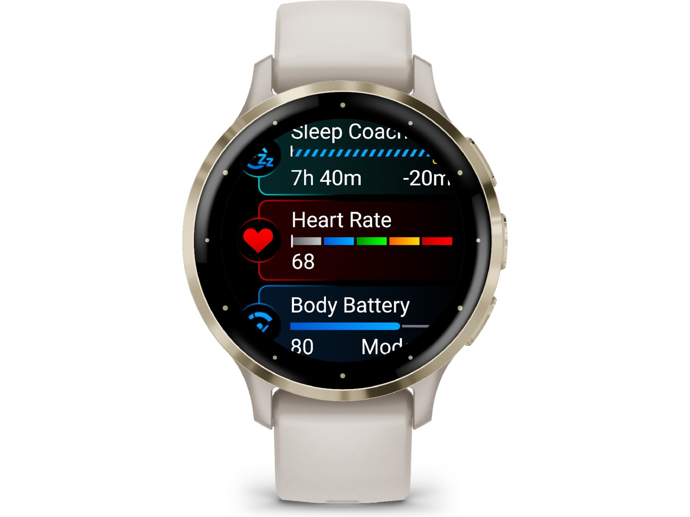 Garmin Venu 3S 41mm GPS (ivory/soft gold) Smartwatches