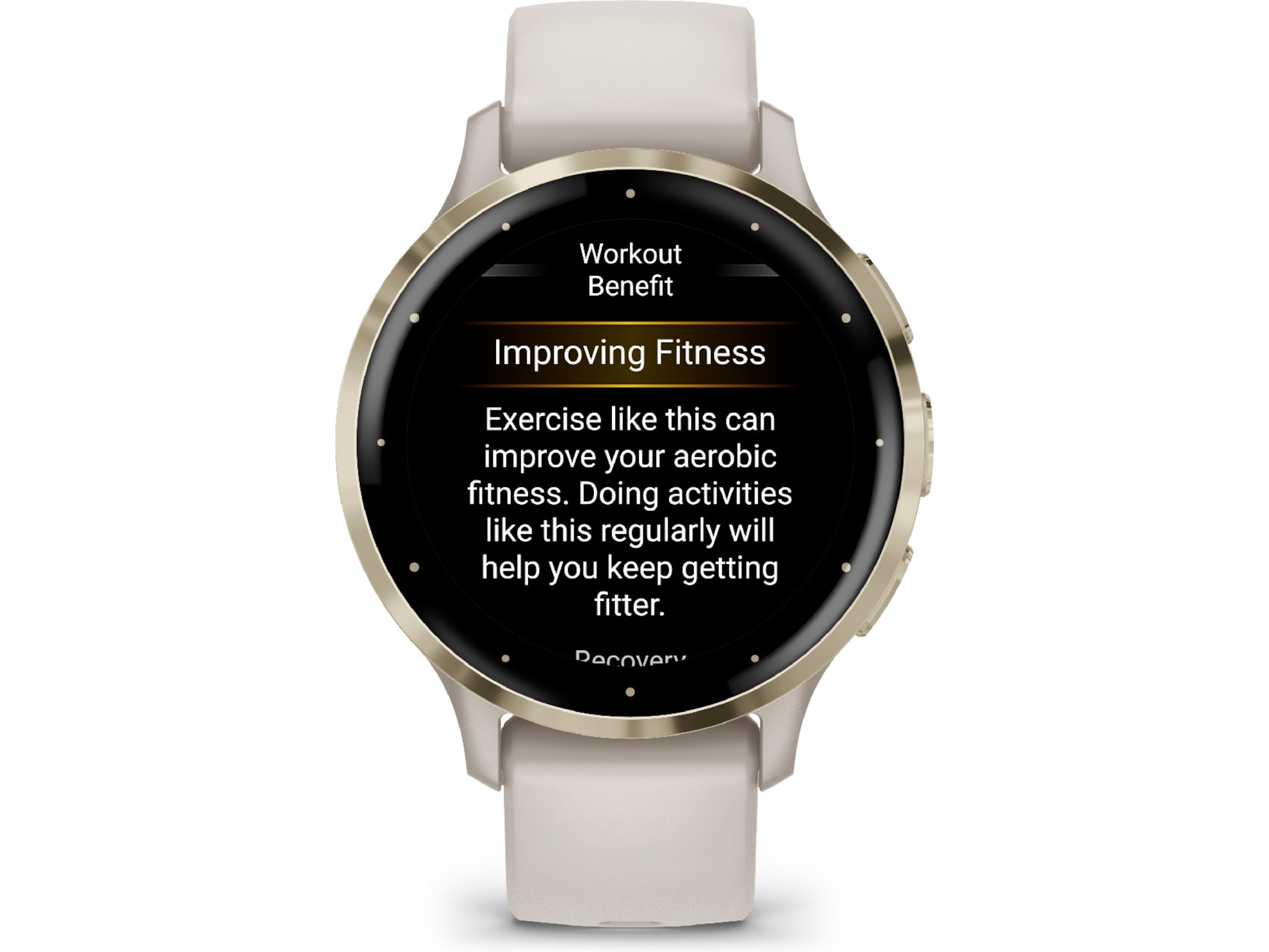 Garmin Venu 3S 41mm GPS (ivory/soft gold) Smartwatches