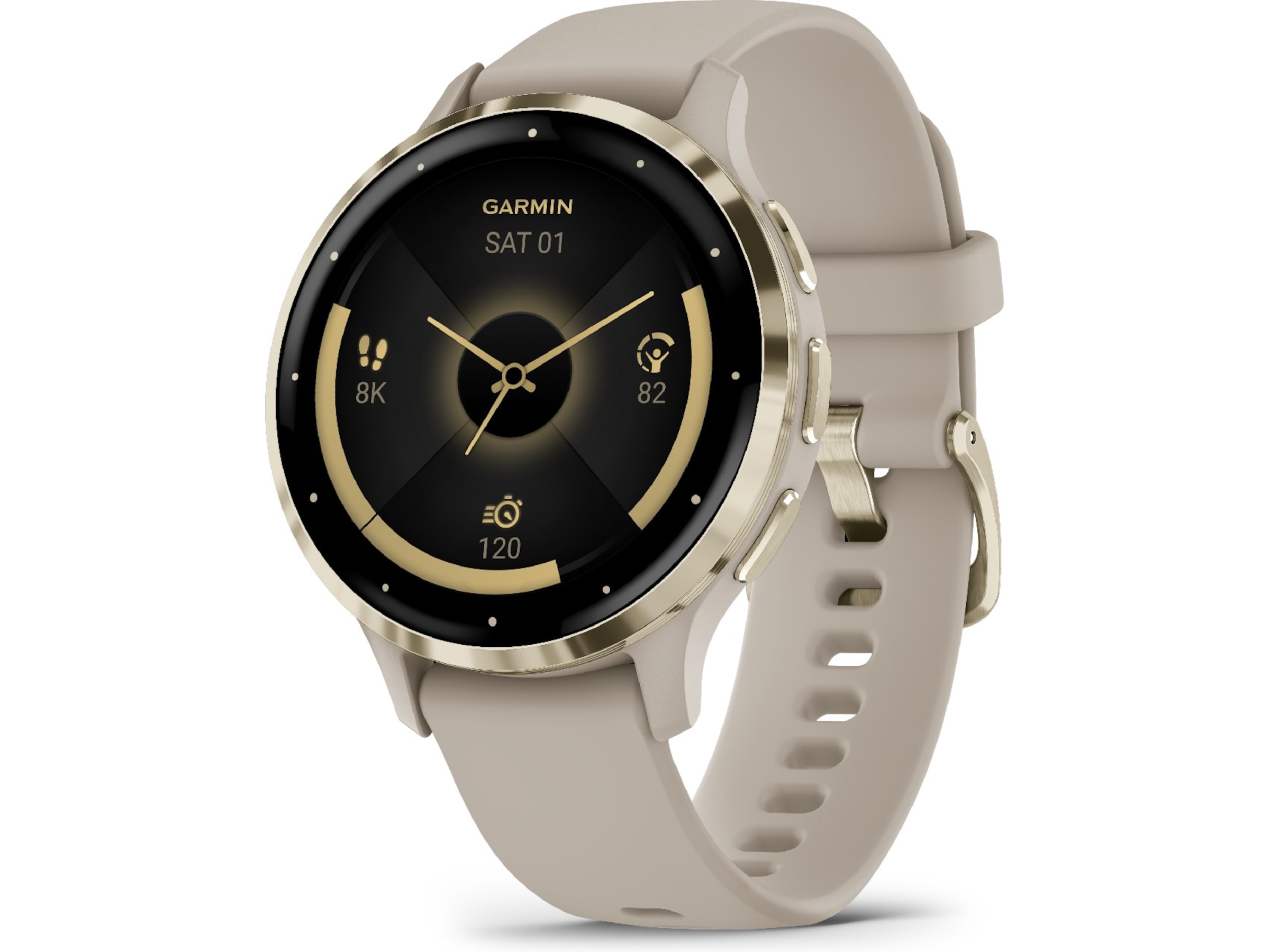 Garmin Venu 3S 41mm GPS (french gray/soft gold) Smartwatches