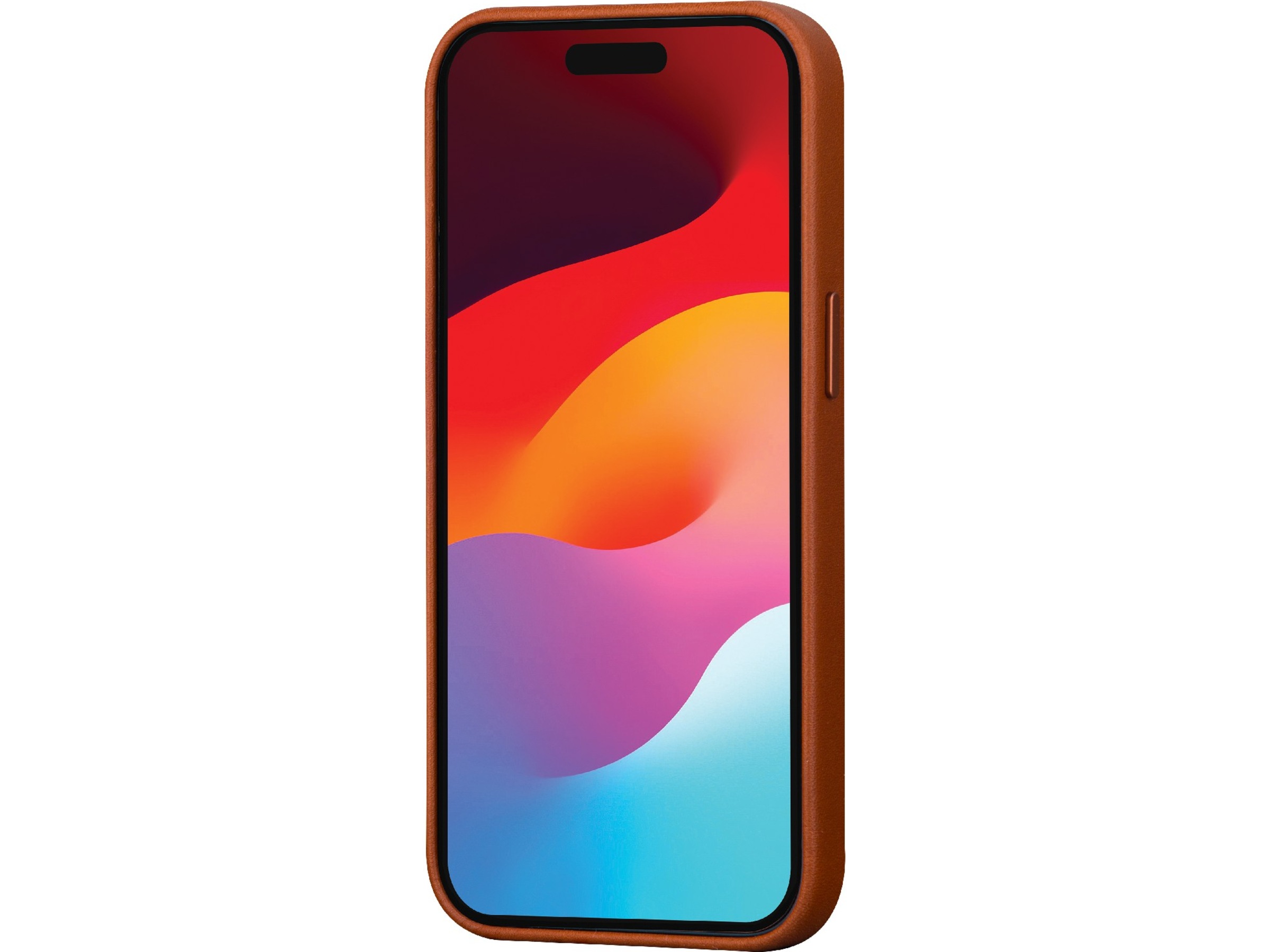 dbramante1928 iPhone 15 Plus Roskilde läderskal (brun) Skydd