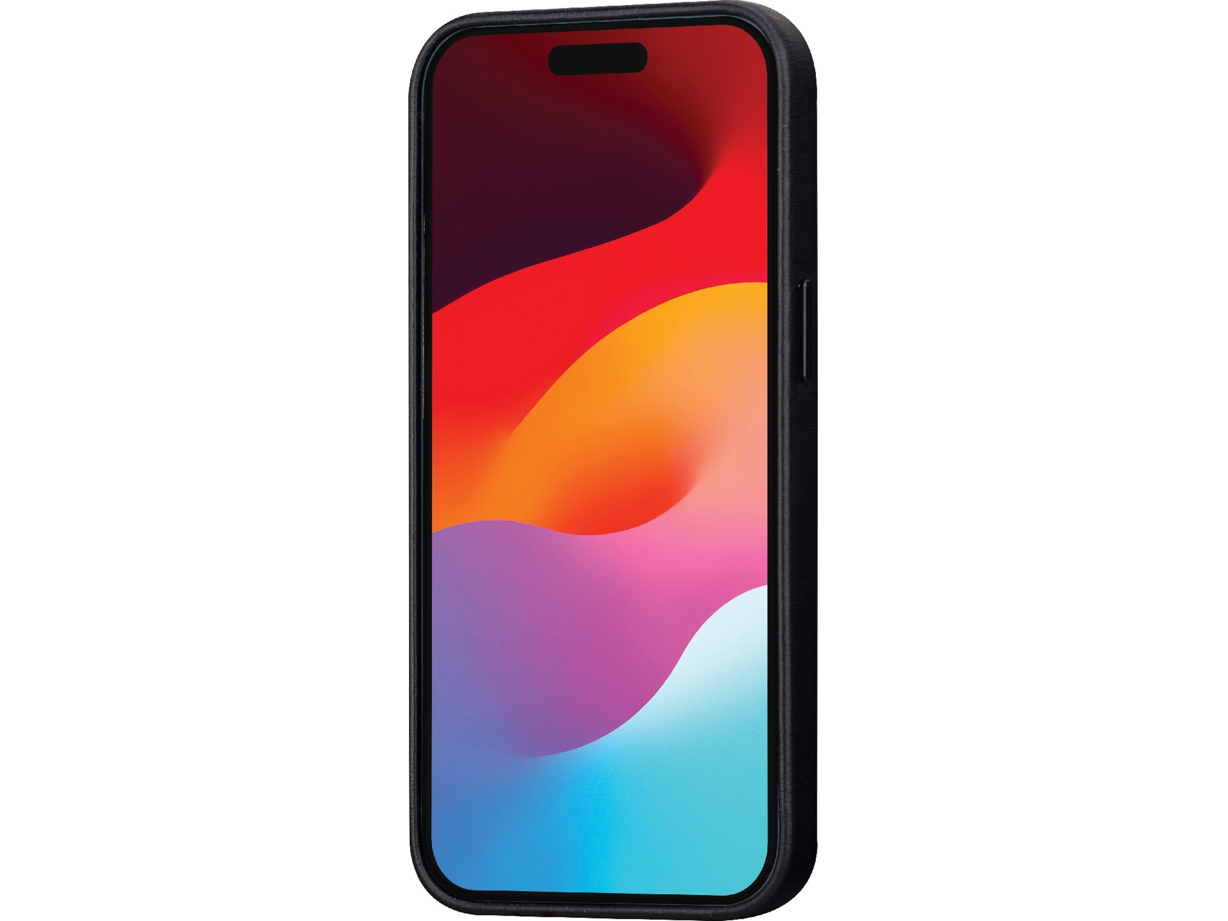 dbramante1928 iPhone 15 Plus Roskilde läderskal (svart) Skydd