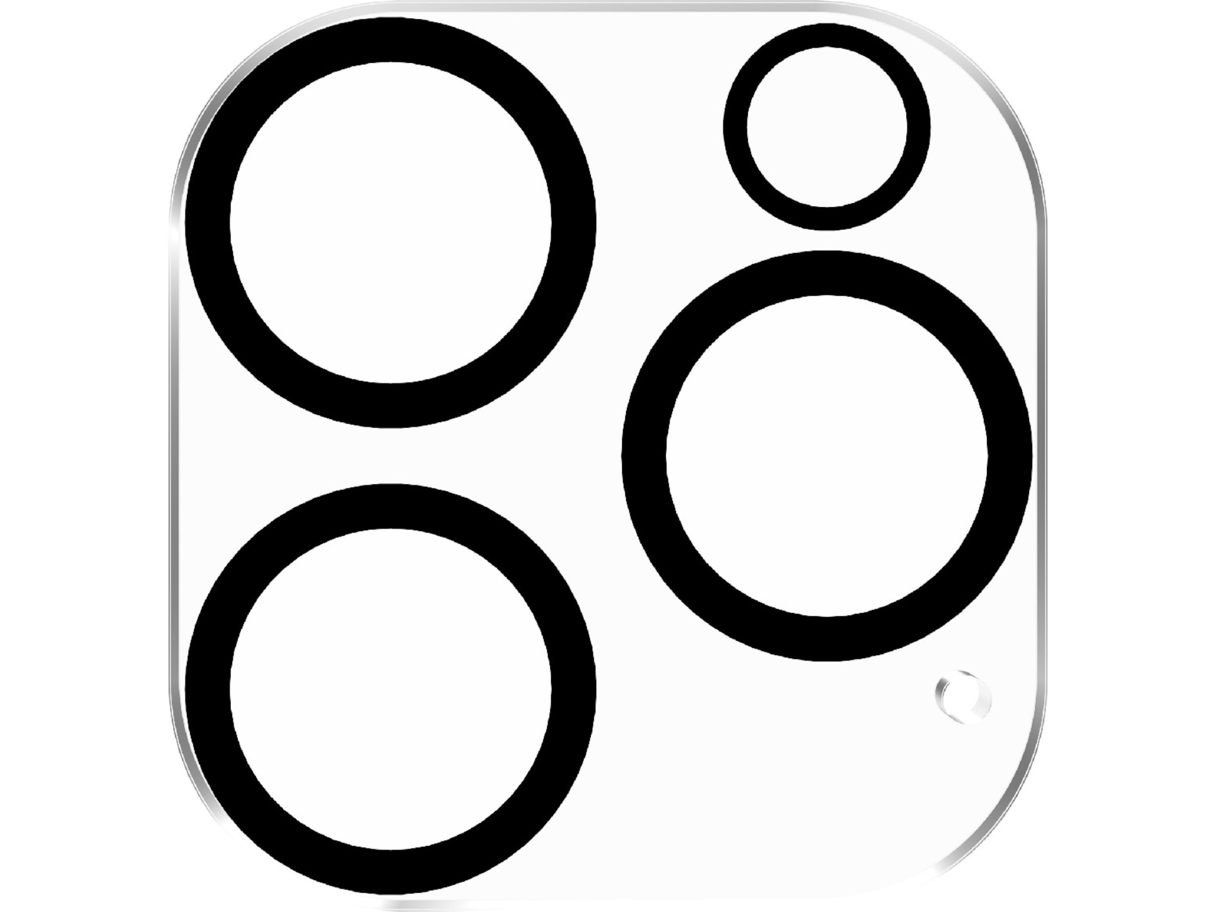 InvisibleShield Elite iPhone 16 Pro/16 Pro Max Linsskydd Skärmskydd