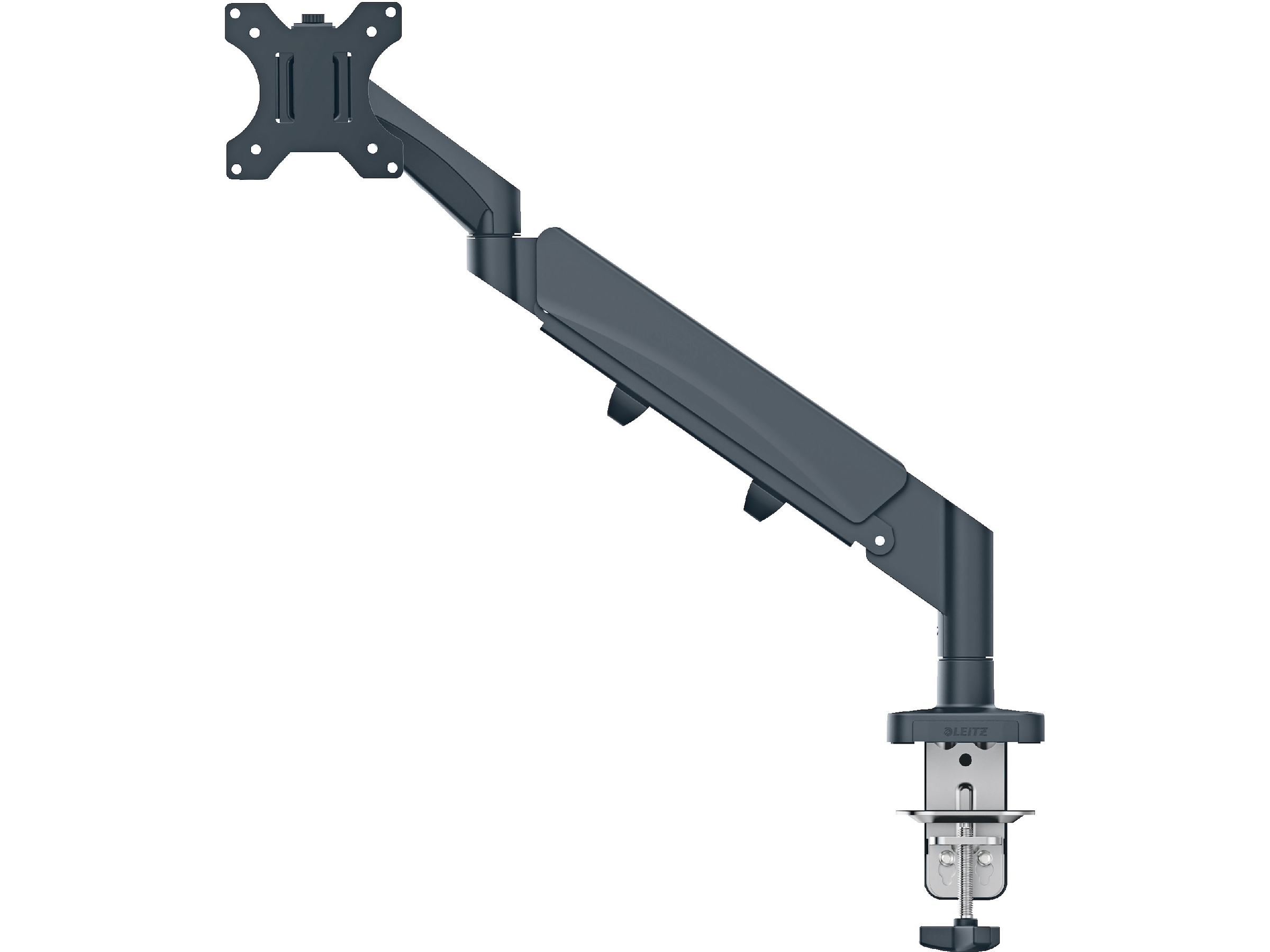 Leitz Ergo Monitorarm Enkel, platsbesparande, 17"-32" skärm Bord- & väggfäste
