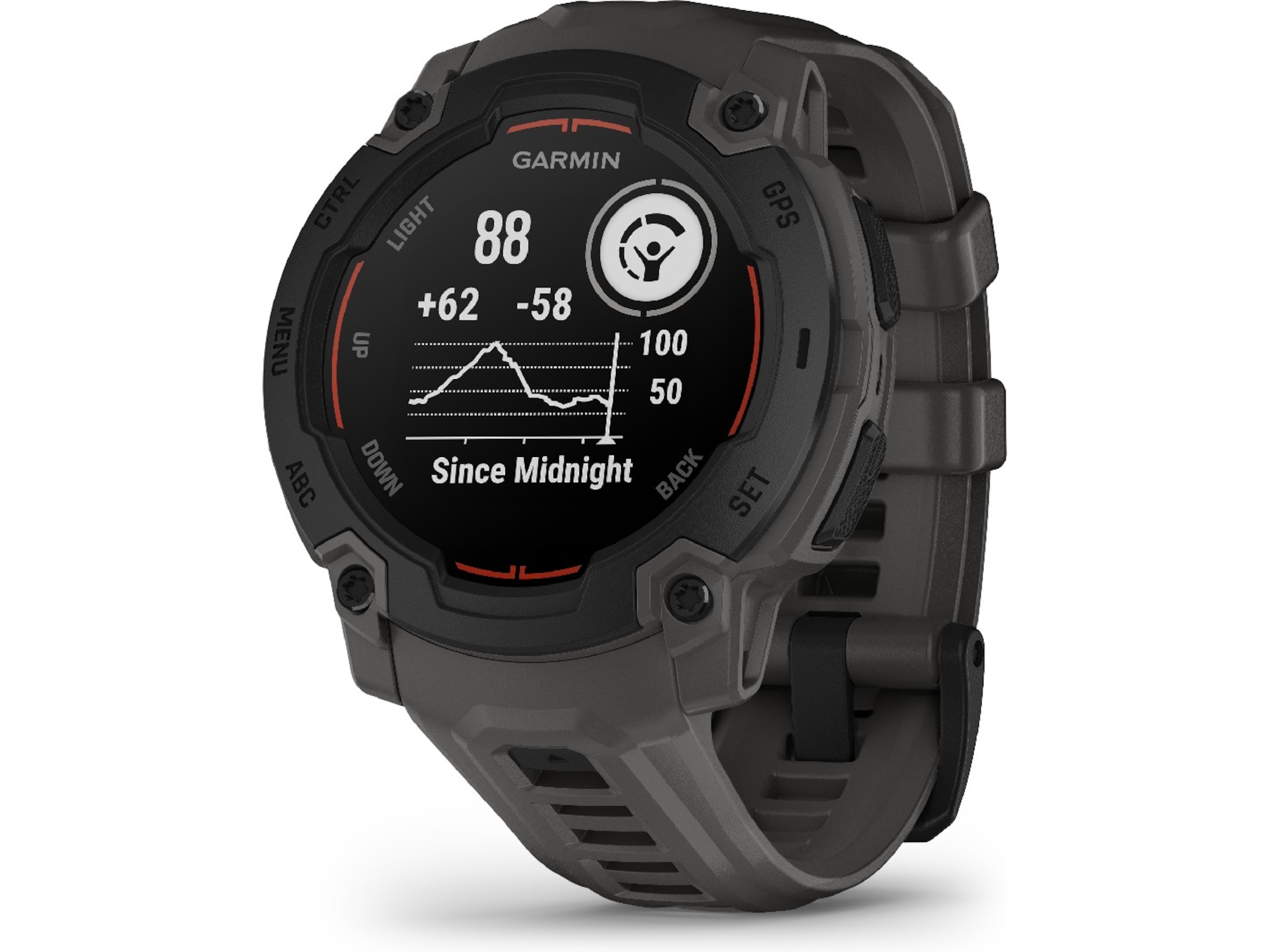 Garmin Instinct E 45mm (svart/kol) Smartwatches