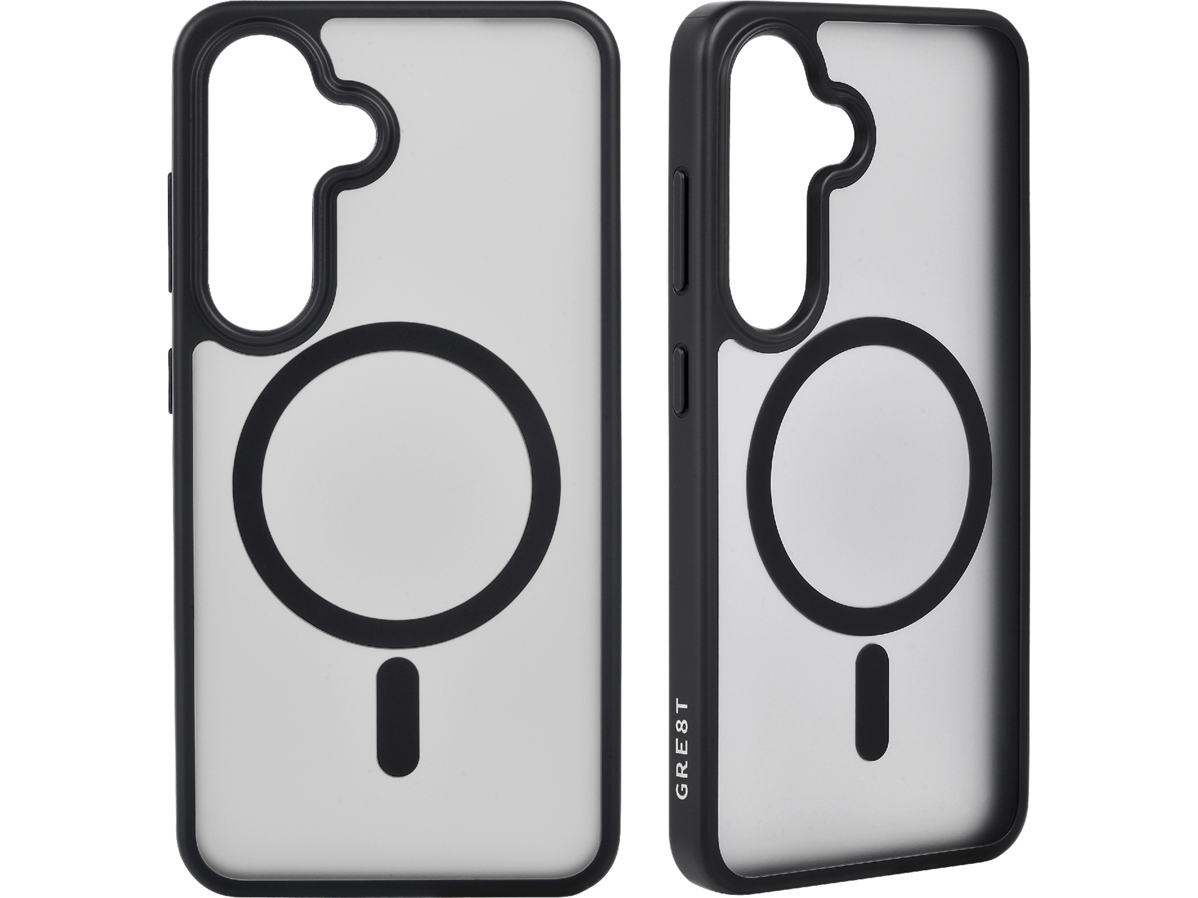 GRE8T Galaxy S24 Qi Protective Case (transparent) Skydd