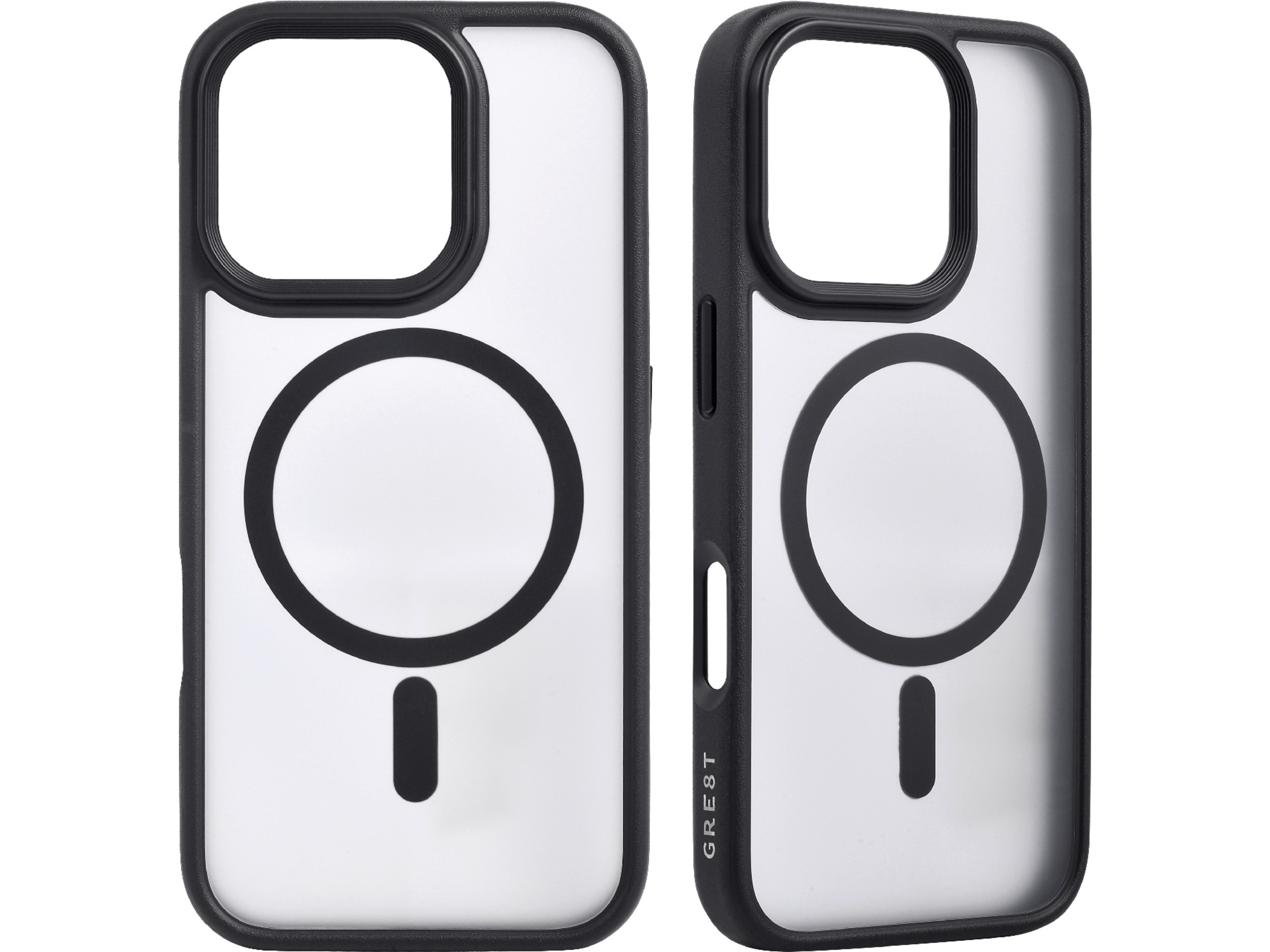 GRE8T iPhone 16 Pro Protective Case (transparent) Skydd