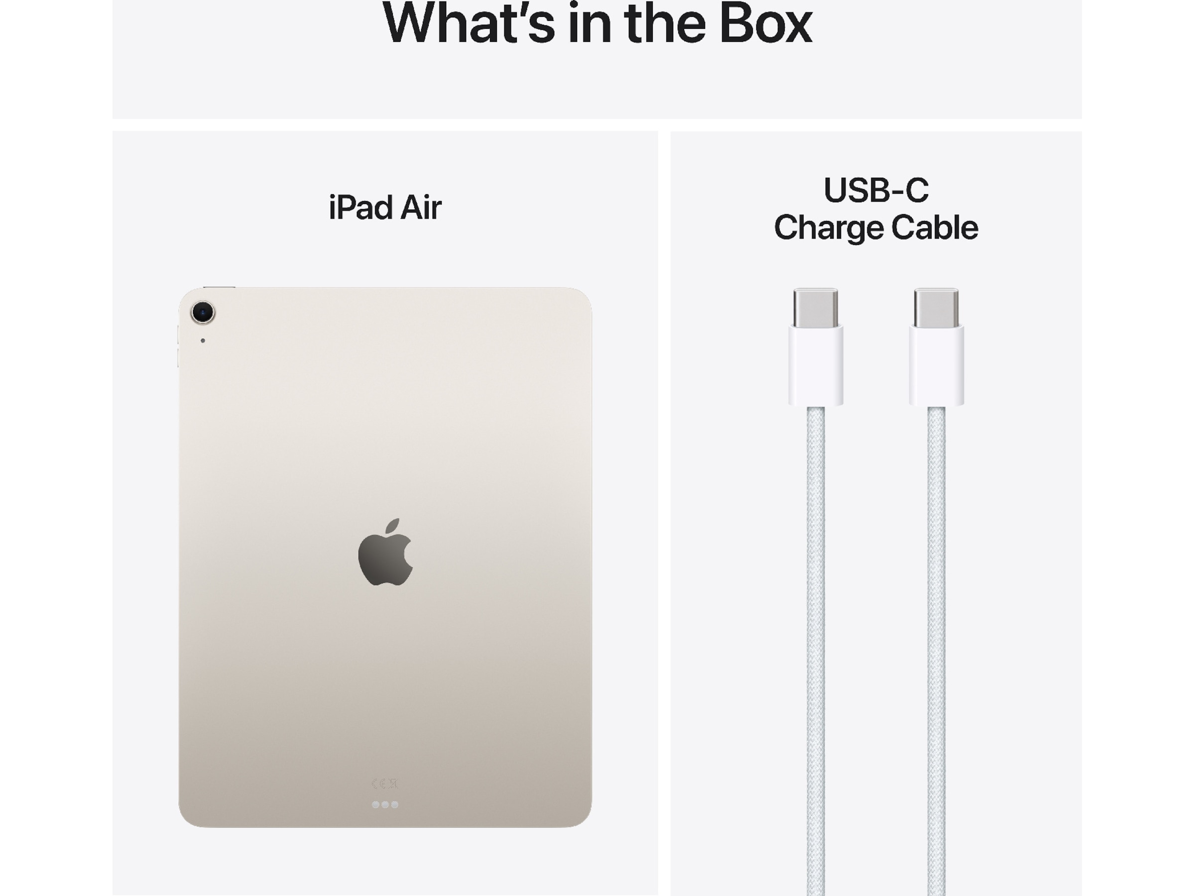 iPad Air 13" (2025) 256GB WiFi (stjärnglans) Surfplattor