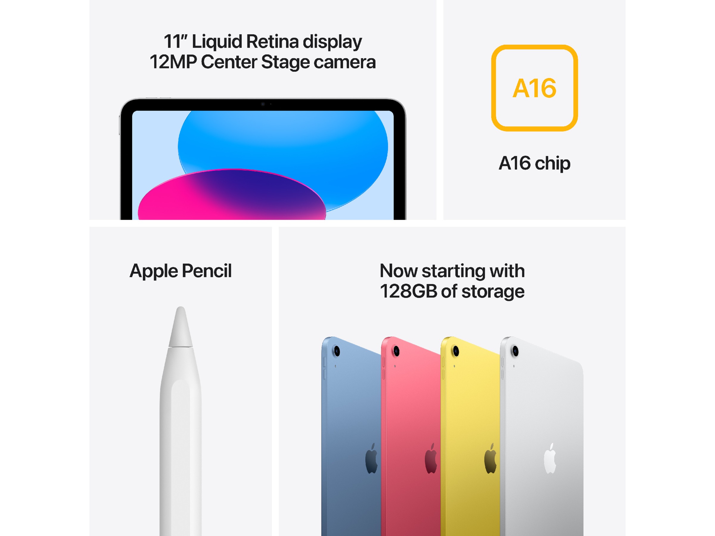 iPad 11" (2025) 256GB 5G (gul) Surfplattor