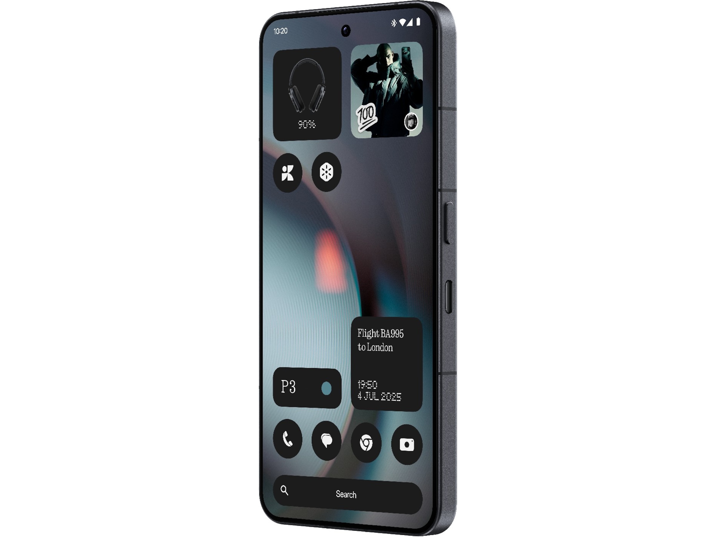 Nothing Phone (3) 512GB (svart) Mobiltelefoner