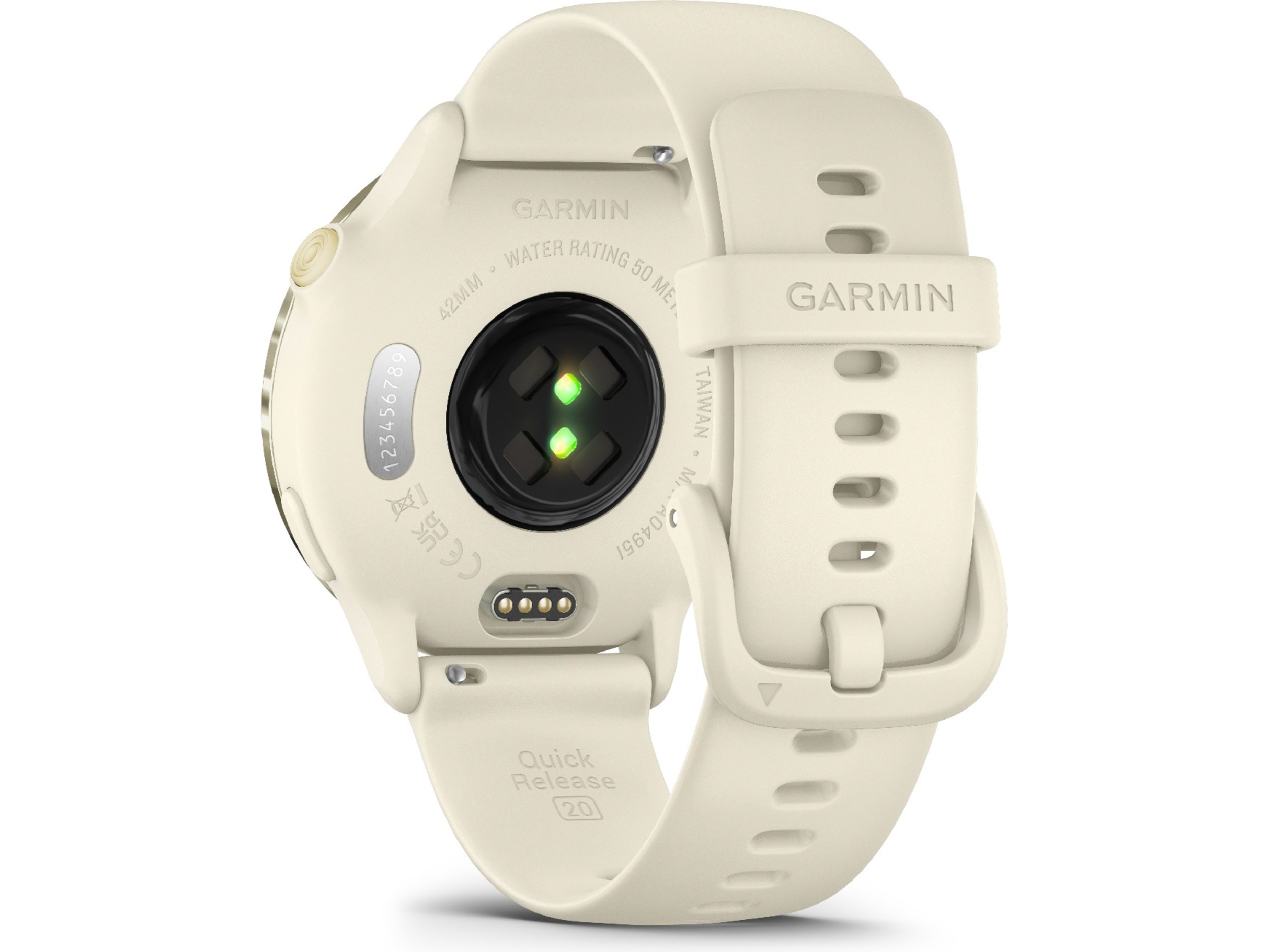 Garmin Vivoactive 6 AMOLED 42mm GPS (bone/lunar gold) -B-Grade Demo watches