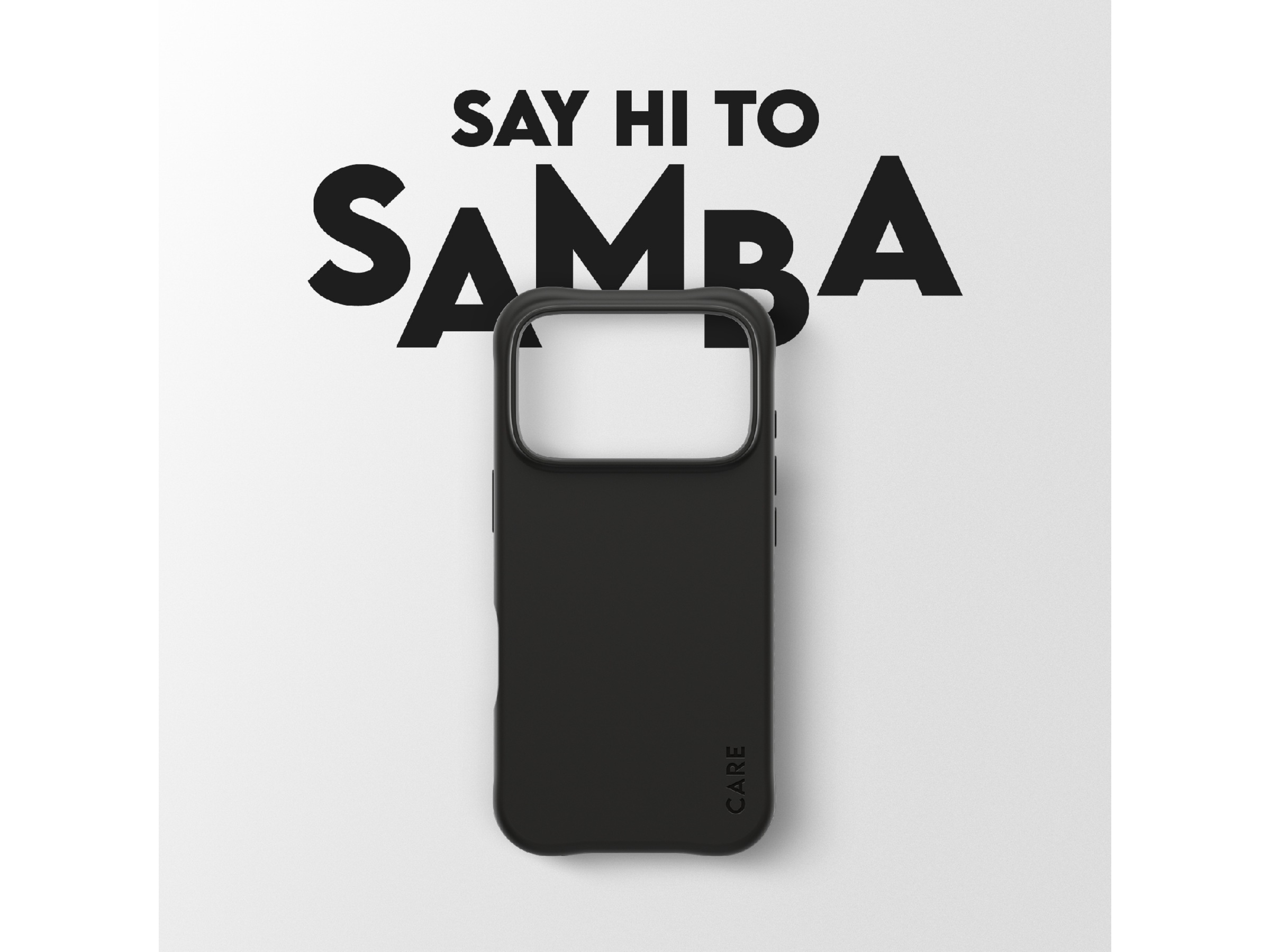 PanzerGlass CARE iPhone 17 Pro Samba Hardcase skal (svart) Skydd