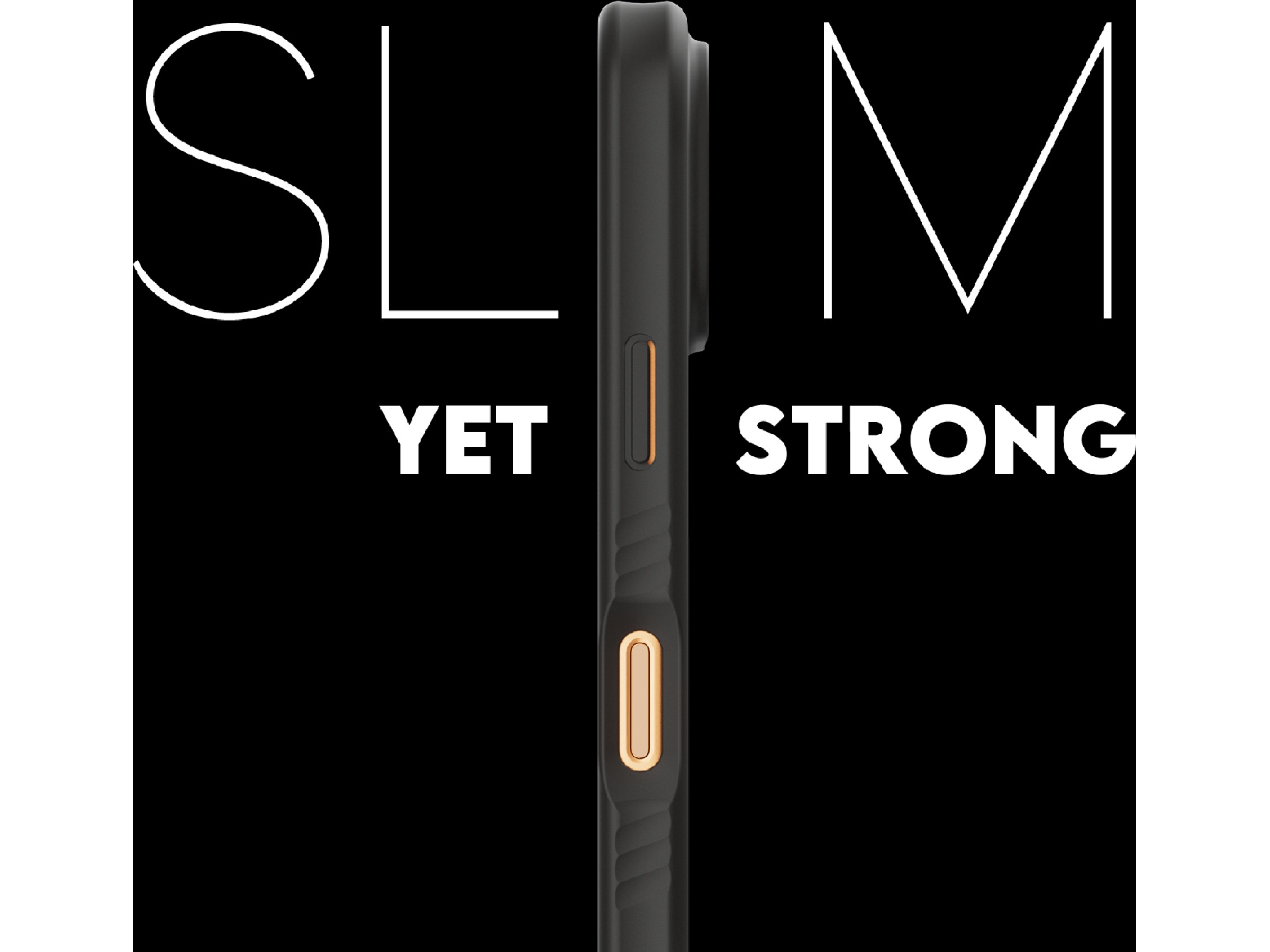 PanzerGlass CARE iPhone 17 Pro Samba Hardcase skal (svart) Skydd