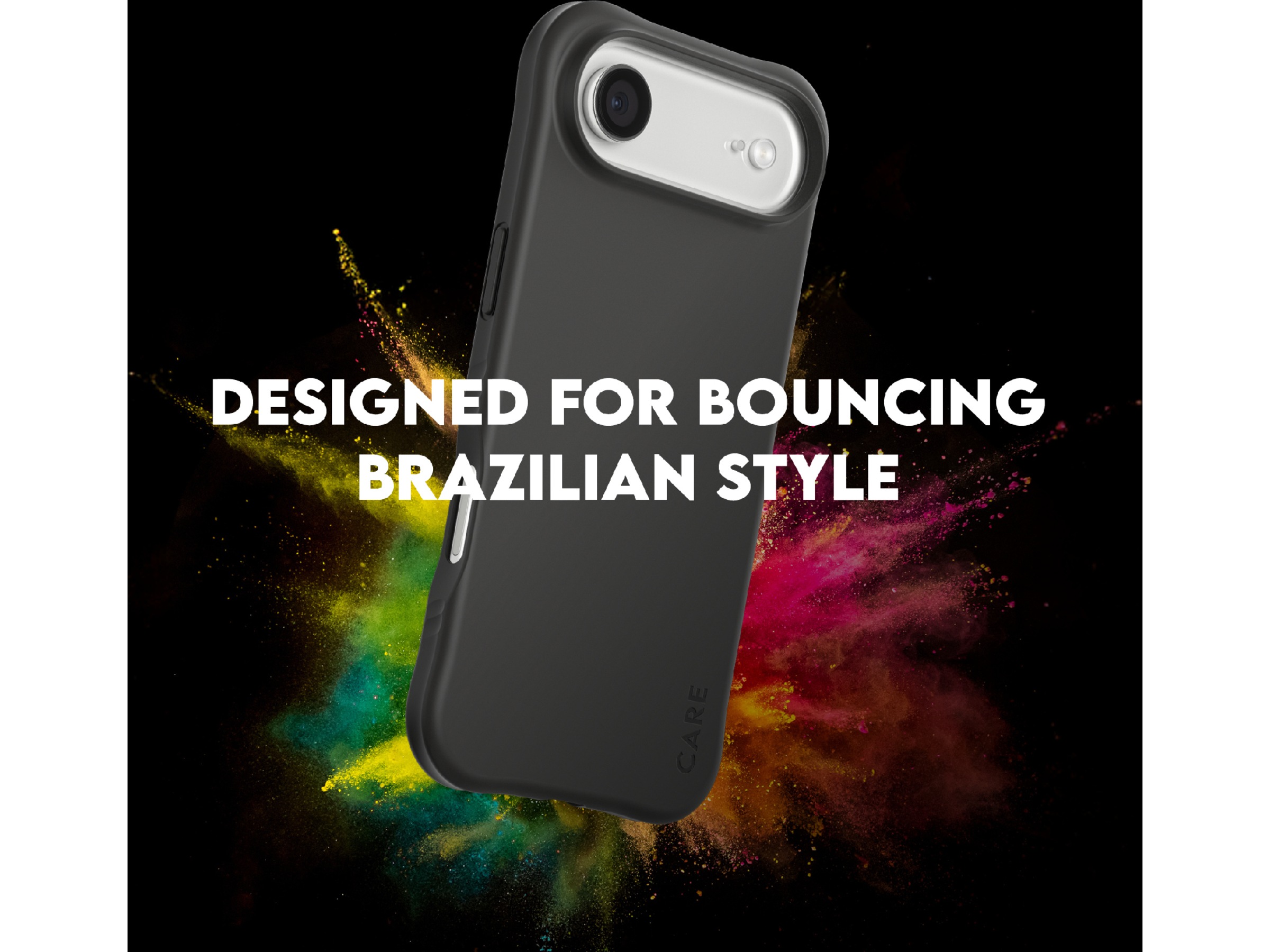 PanzerGlass CARE iPhone Air Samba Hardcase skal (svart) Skydd