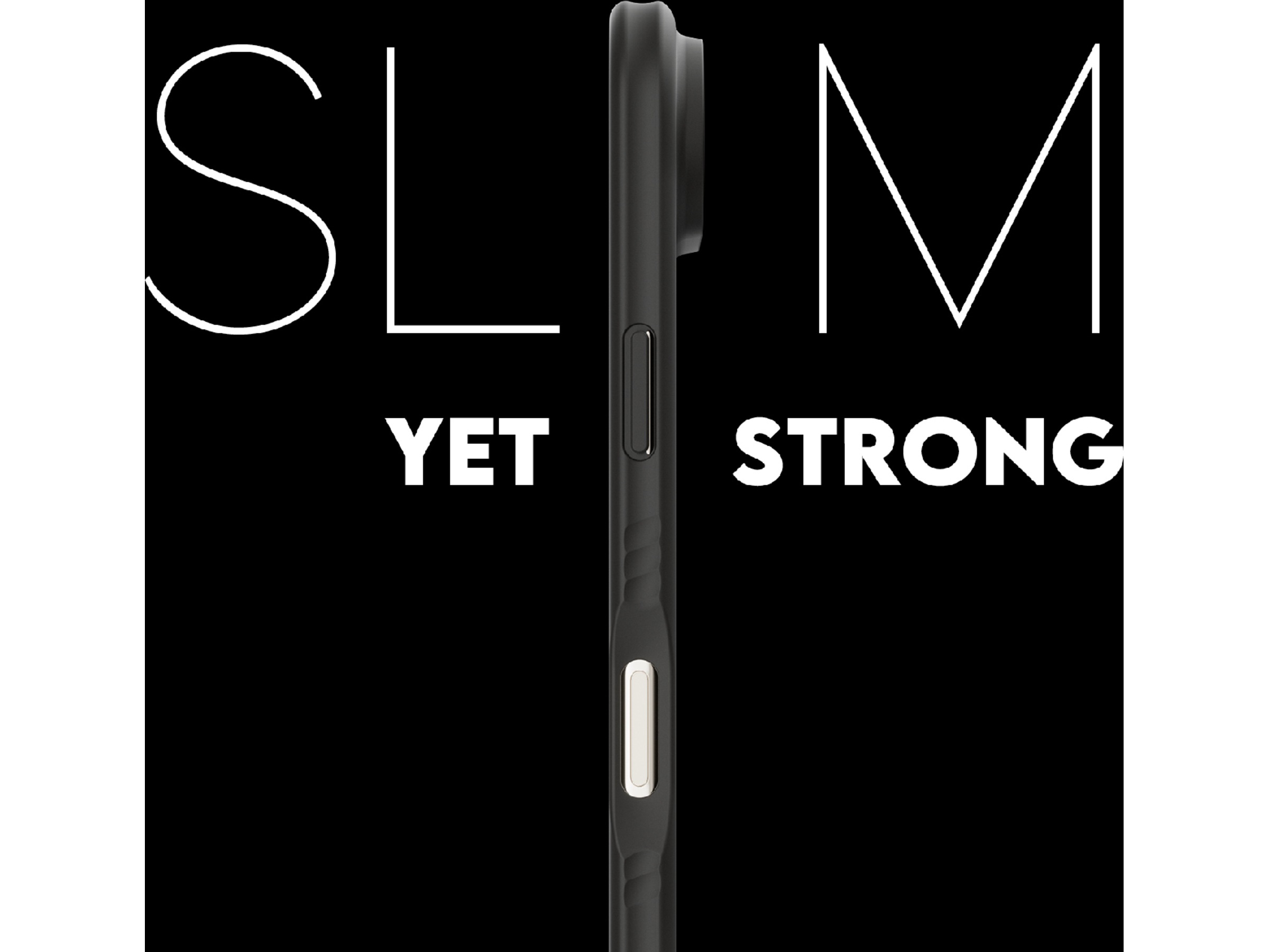 PanzerGlass CARE iPhone Air Samba Hardcase skal (svart) Skydd