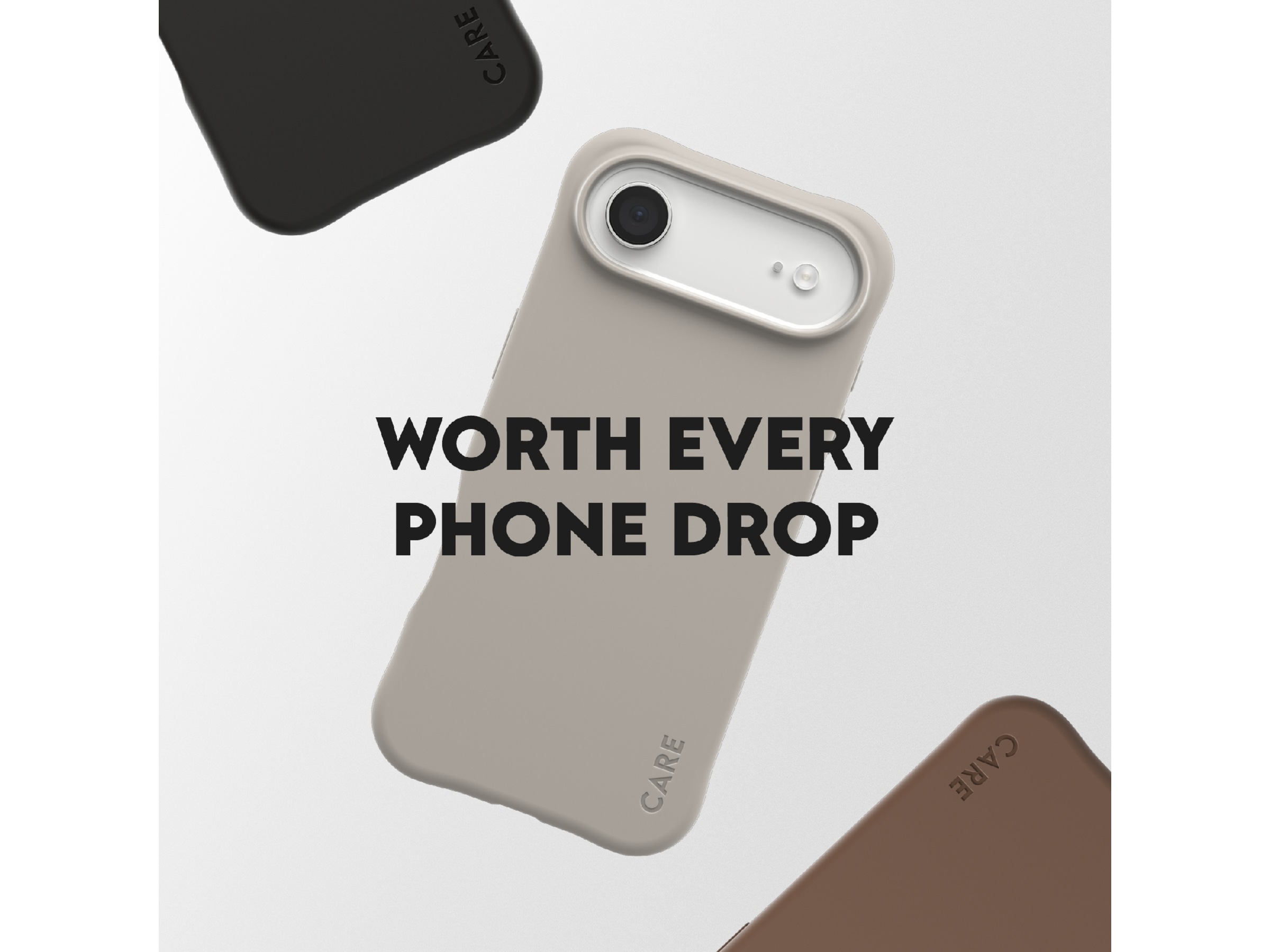 PanzerGlass CARE iPhone Air Samba Hardcase skal (svart) Skydd