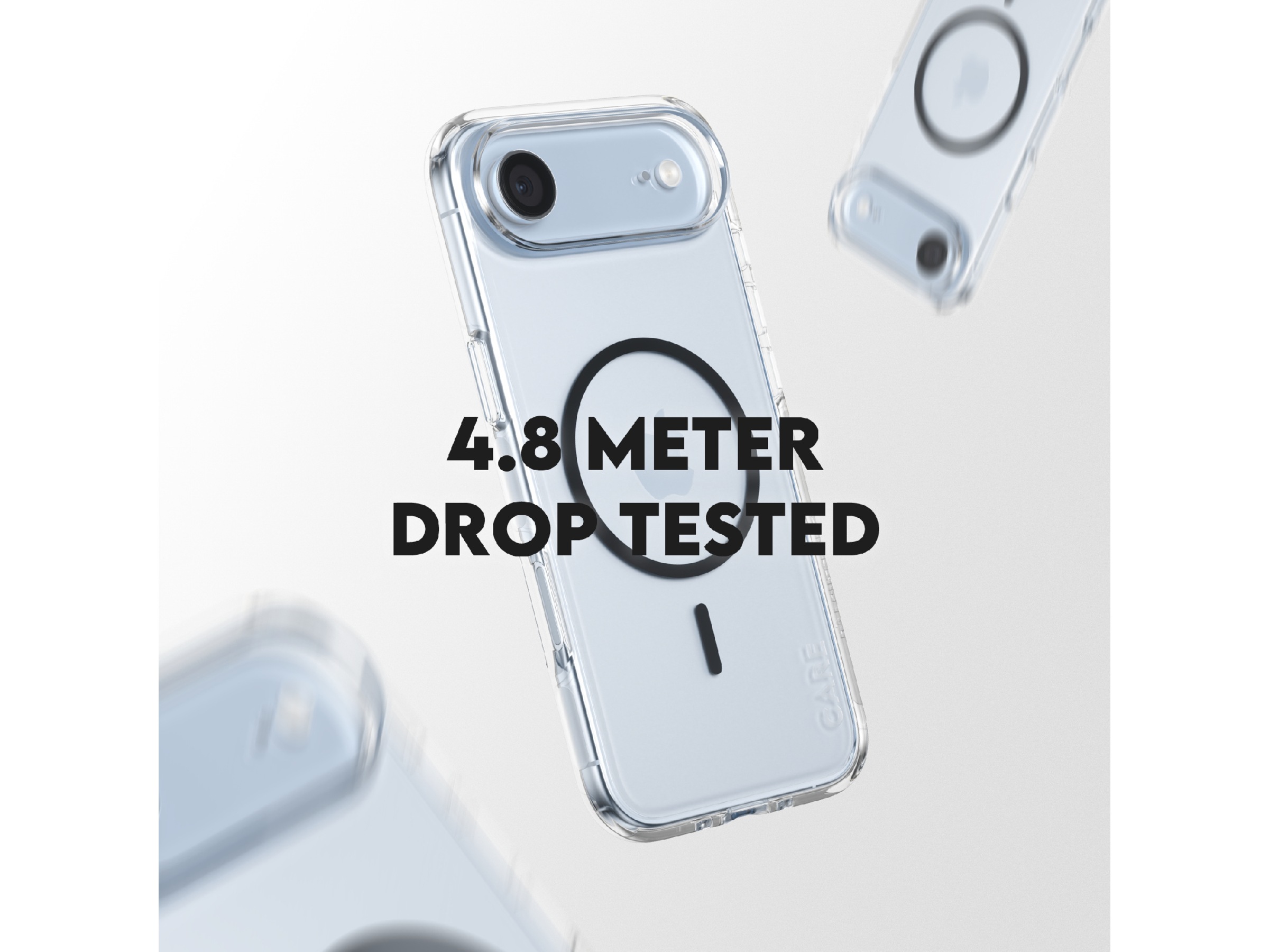 PanzerGlass CARE iPhone Air Urban Explorer skal (transparent/svart) Skydd