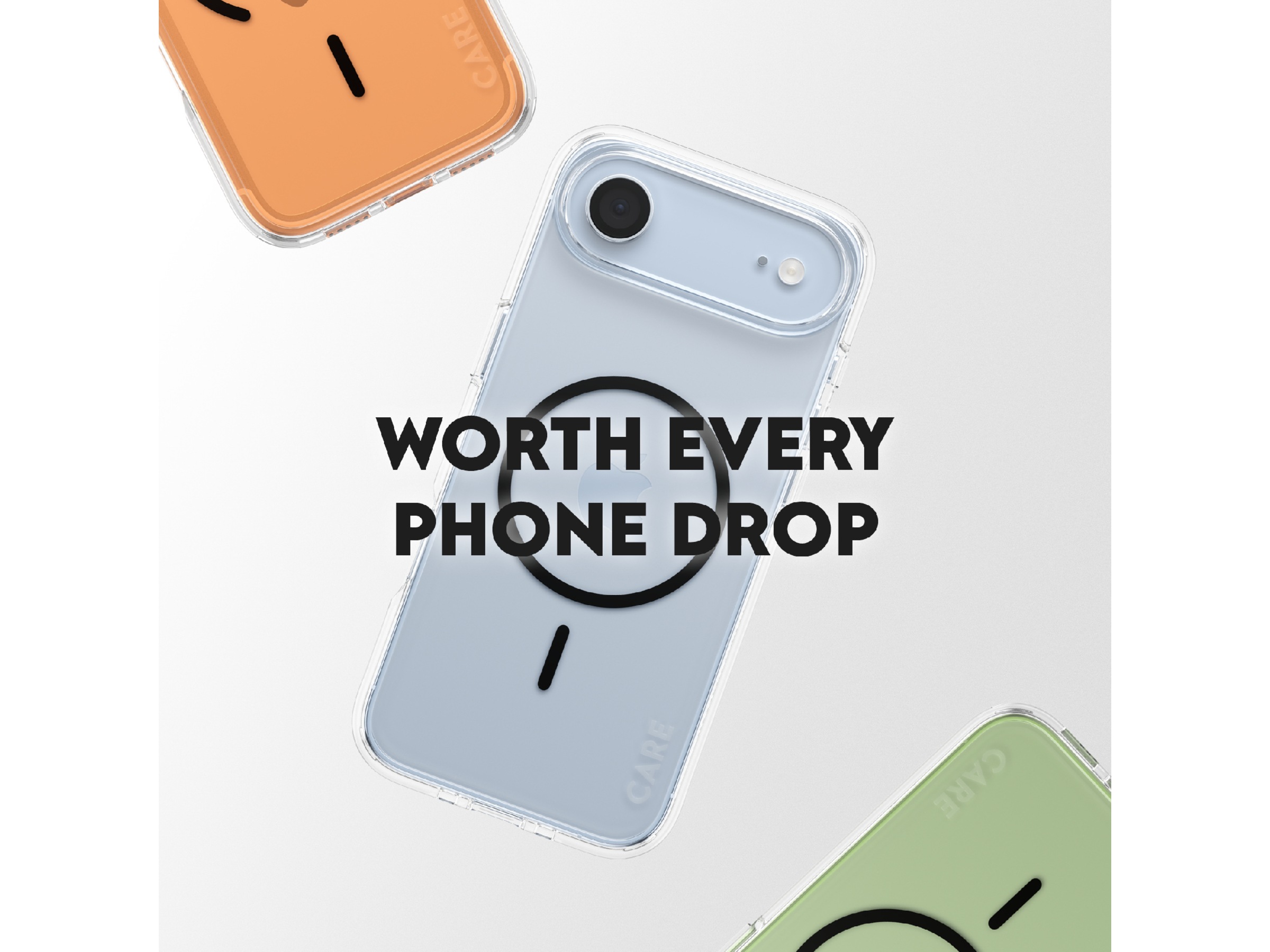 PanzerGlass CARE iPhone Air Urban Explorer skal (transparent/svart) Skydd