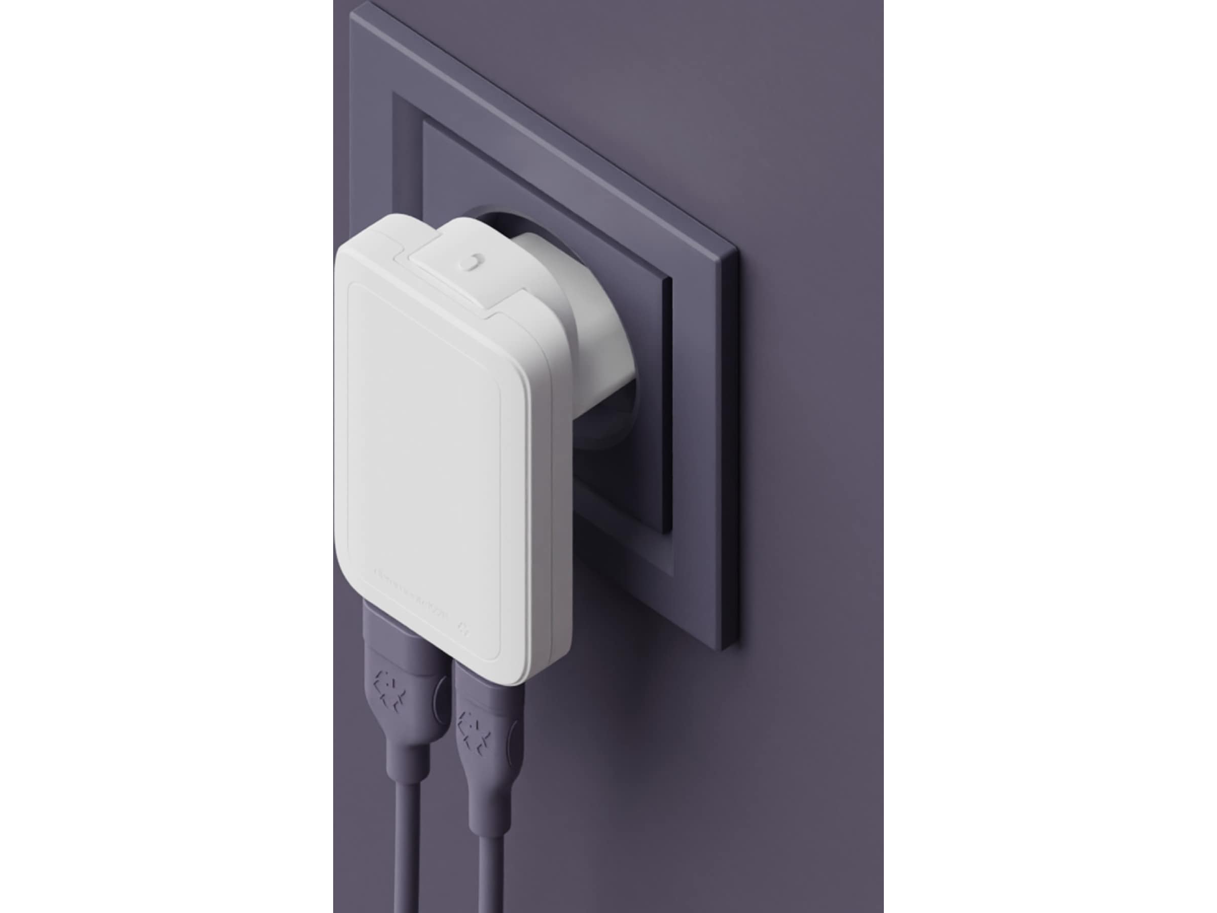 dbramante1928 re-charge Pro EU/US Slim Väggladdare (vit) Mobilladdare