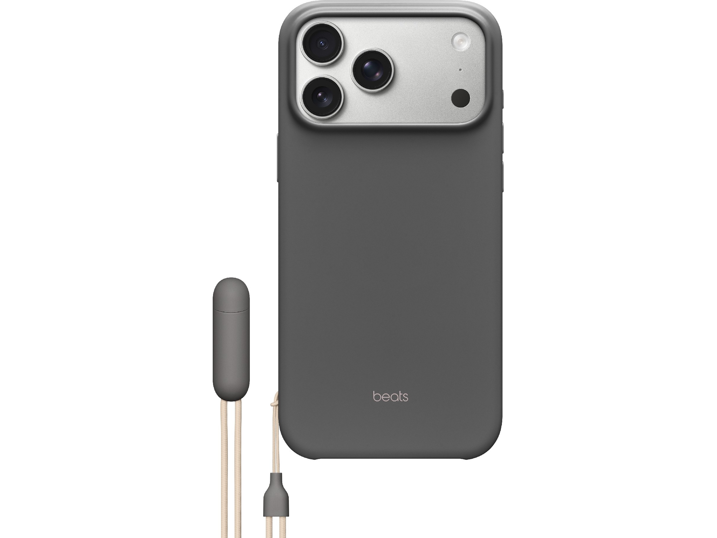 Apple iPhone 17 Pro Max Beats Kickstand skal med MagSafe (granitgrå) Skydd
