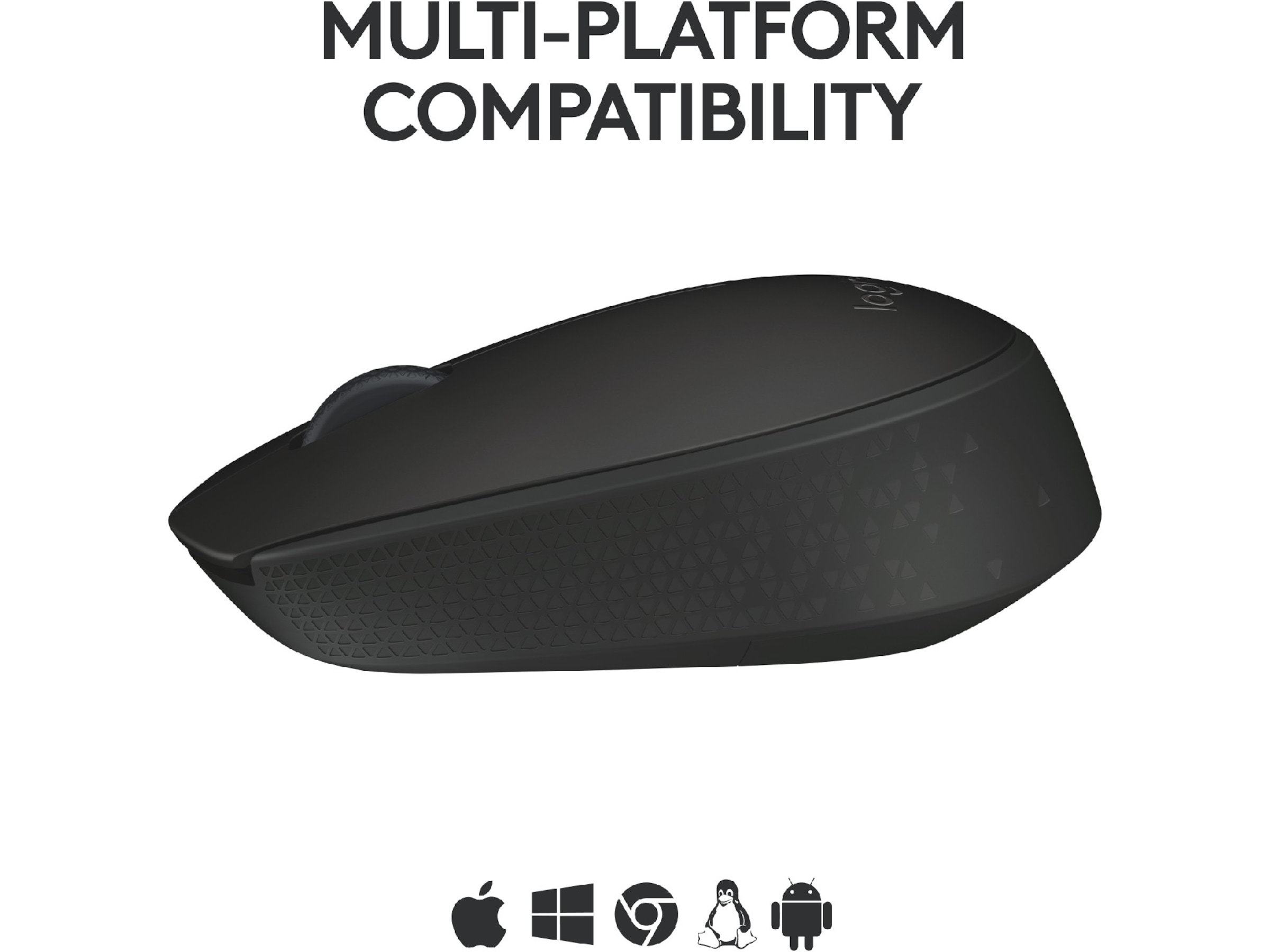 Logitech B170 Trådlös Mus Svart Mus