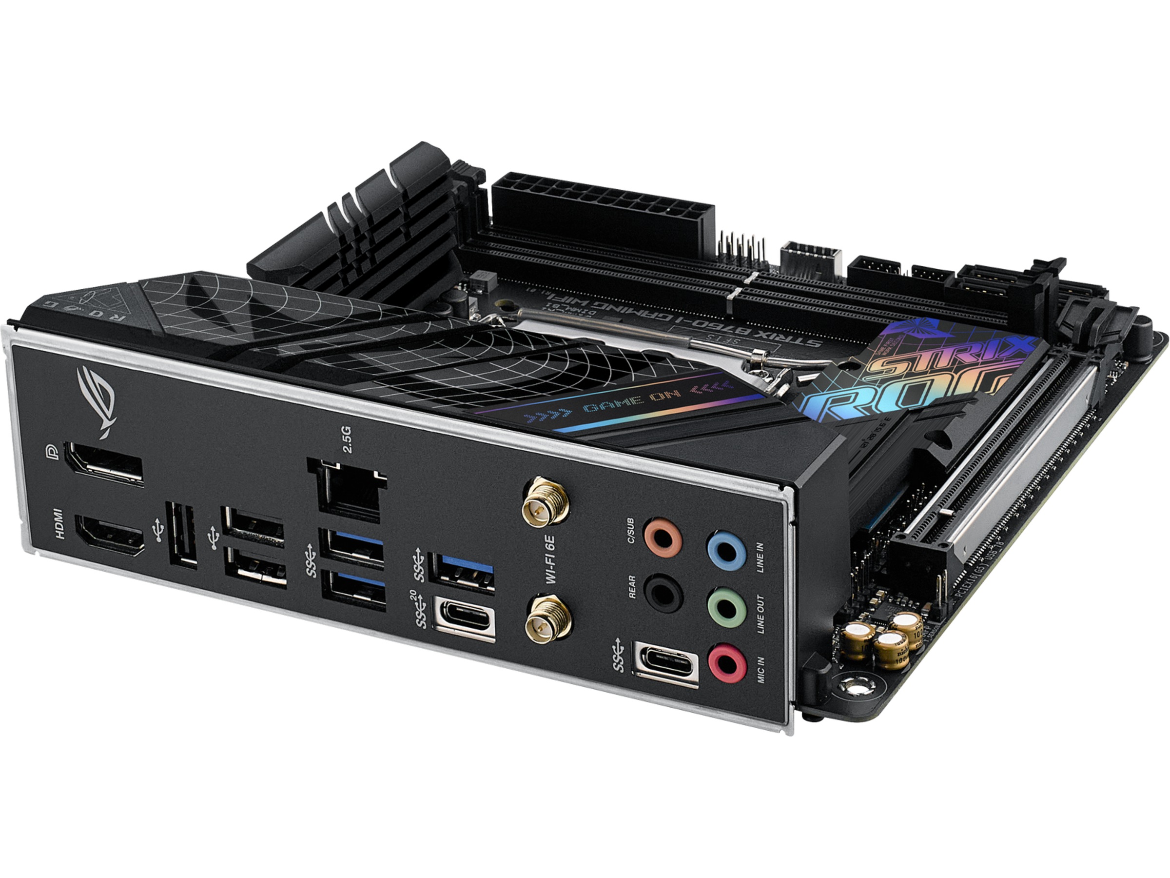 ASUS ROG STRIX B760-I GAMING WIFI Moderkort Intel Socket