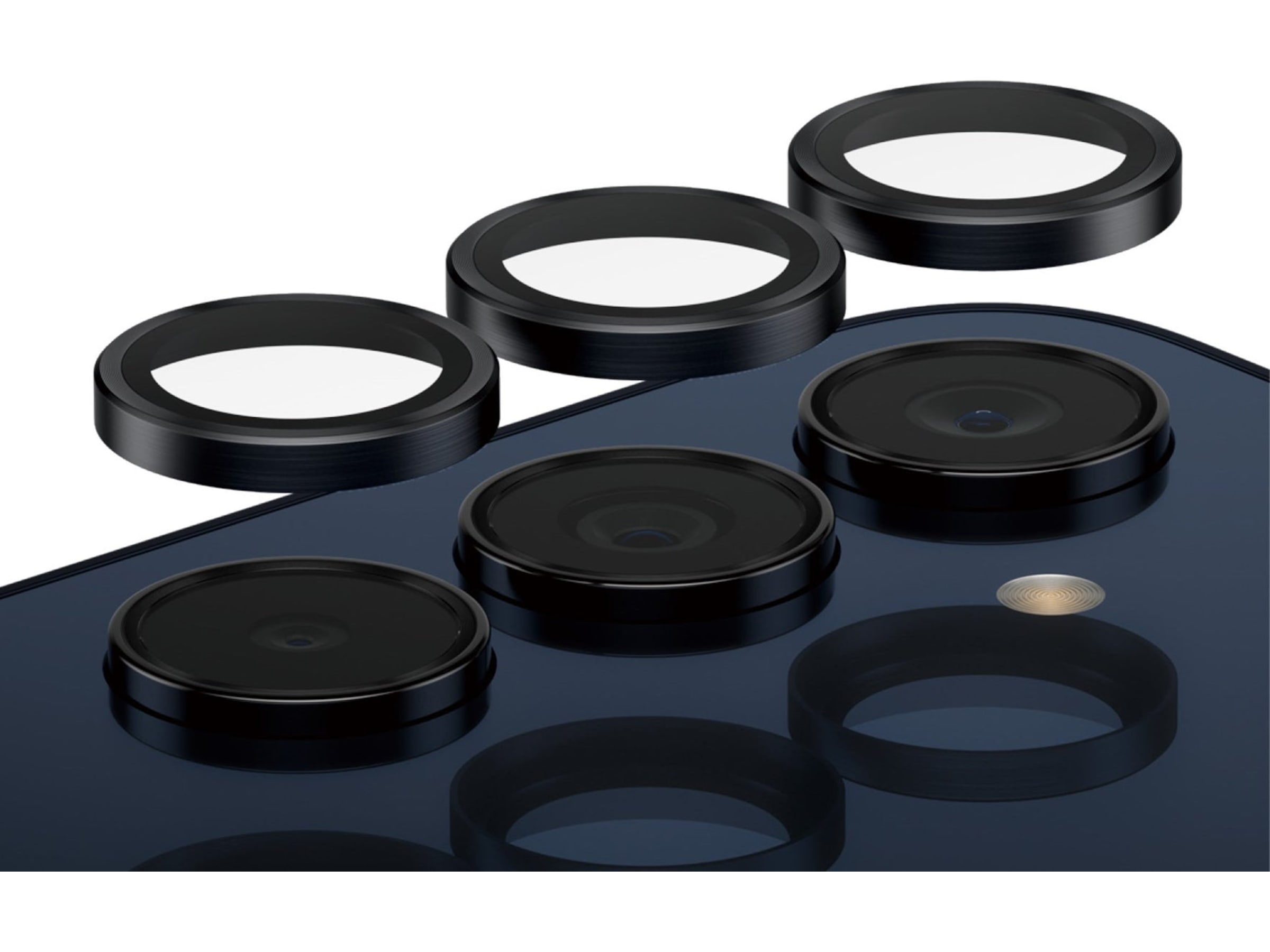 PanzerGlass Galaxy A34 Hoops Linsskydd (svart) Skärmskydd