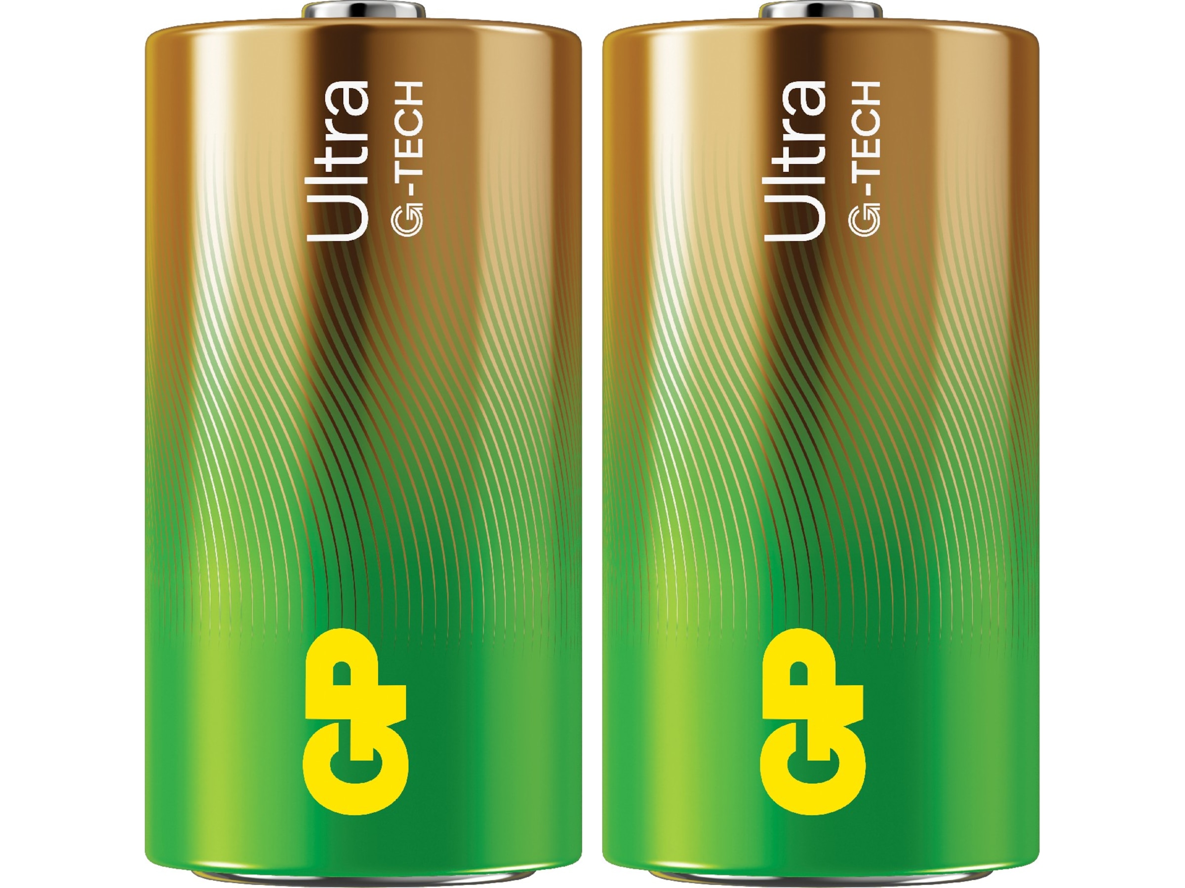 GP Ultra Alkaline C/LR14 batteri, 2-pk Batterier för allmänt bruk
