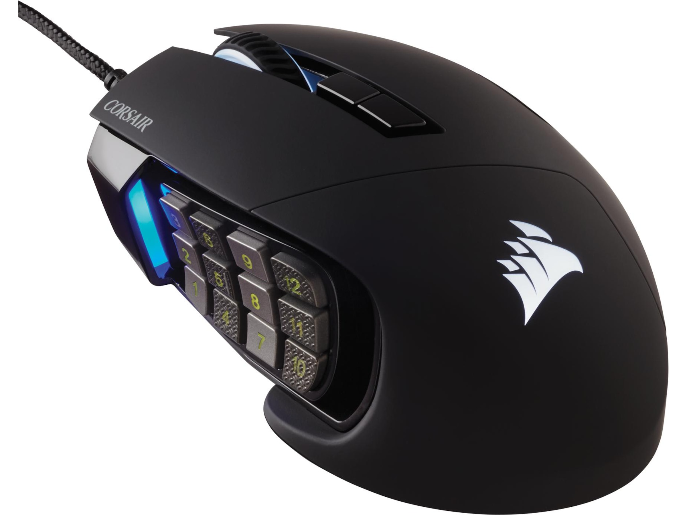Corsair Gaming Scimitar Elite RGB Gamingmus (svart) Gamingmus