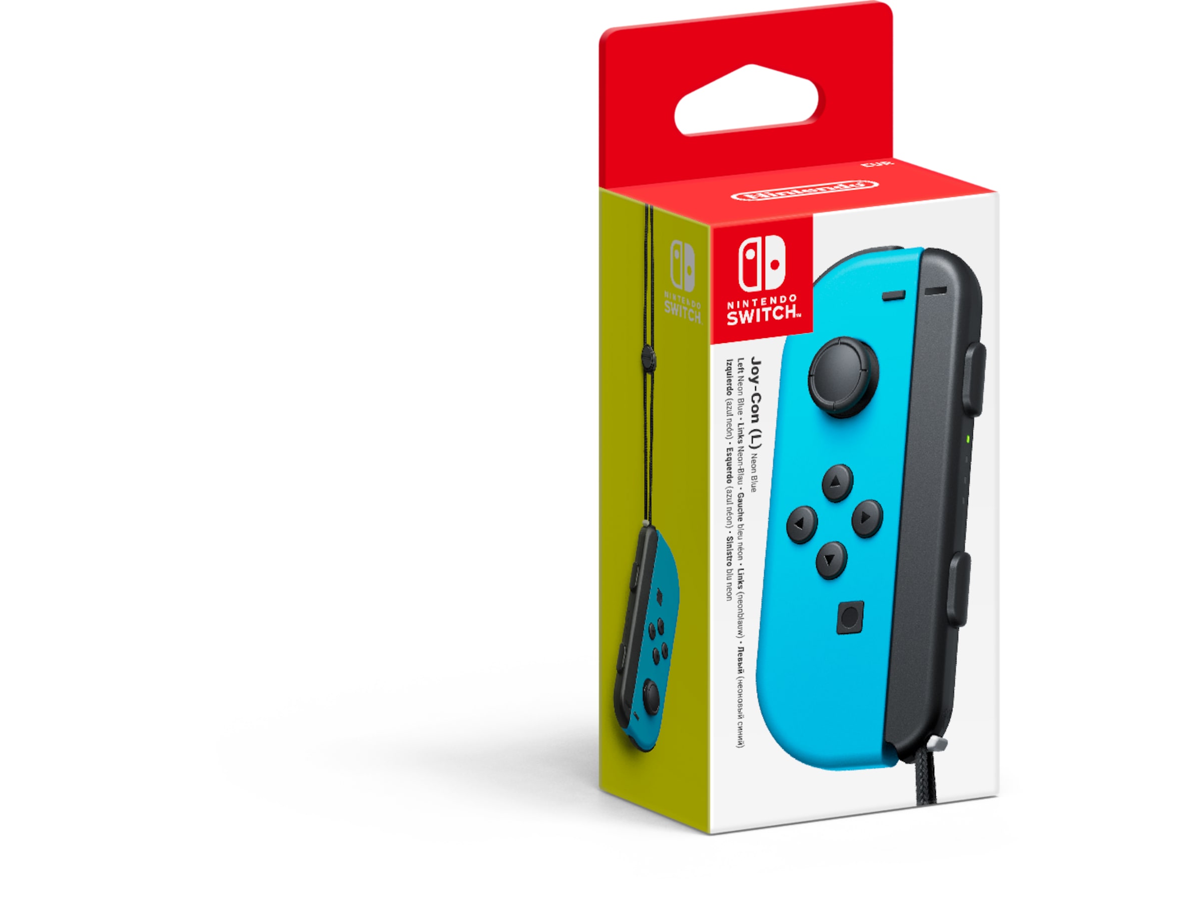 Nintendo Switch Joy-Con Left (Neon Blue) Tillbehör