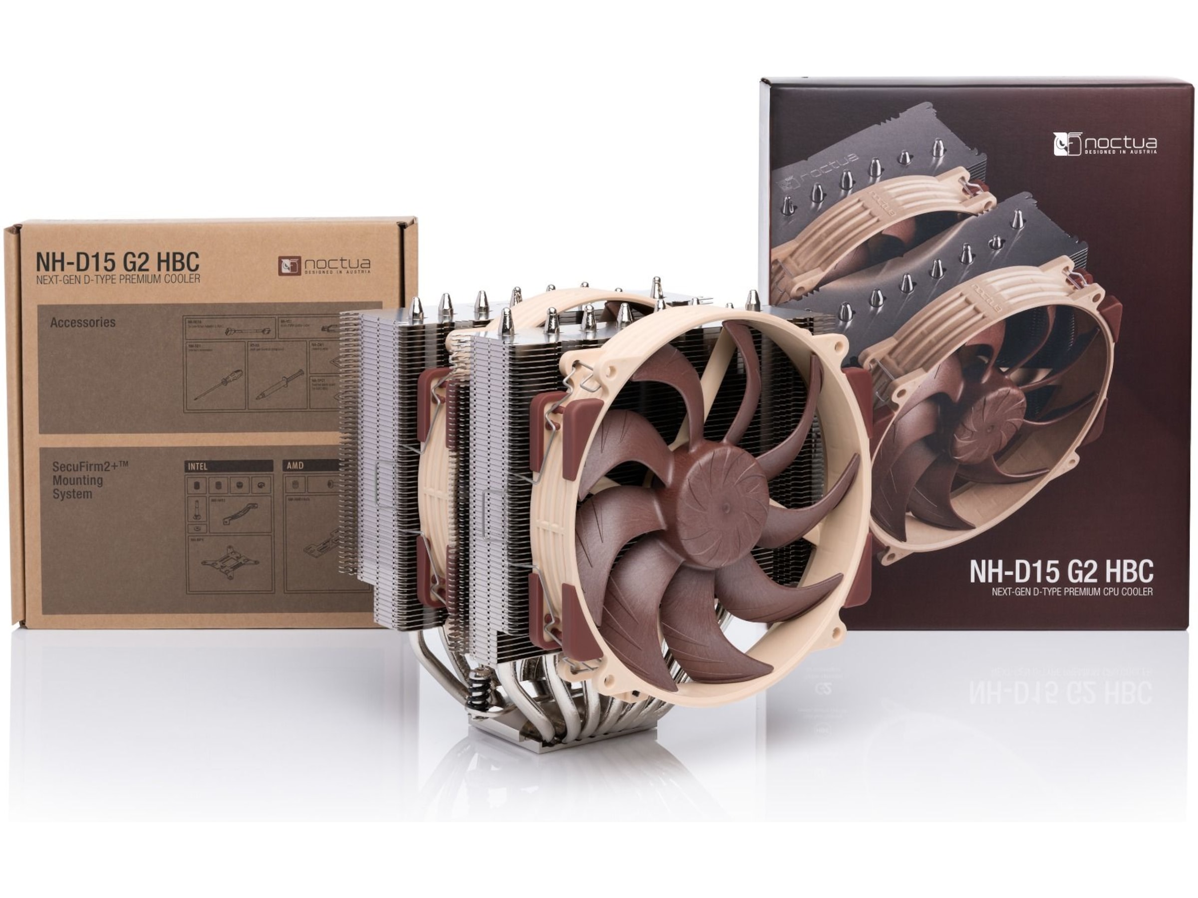 Noctua NH-D15 G2 HBC CPU Kylare for Intel CPU - Luftkylning