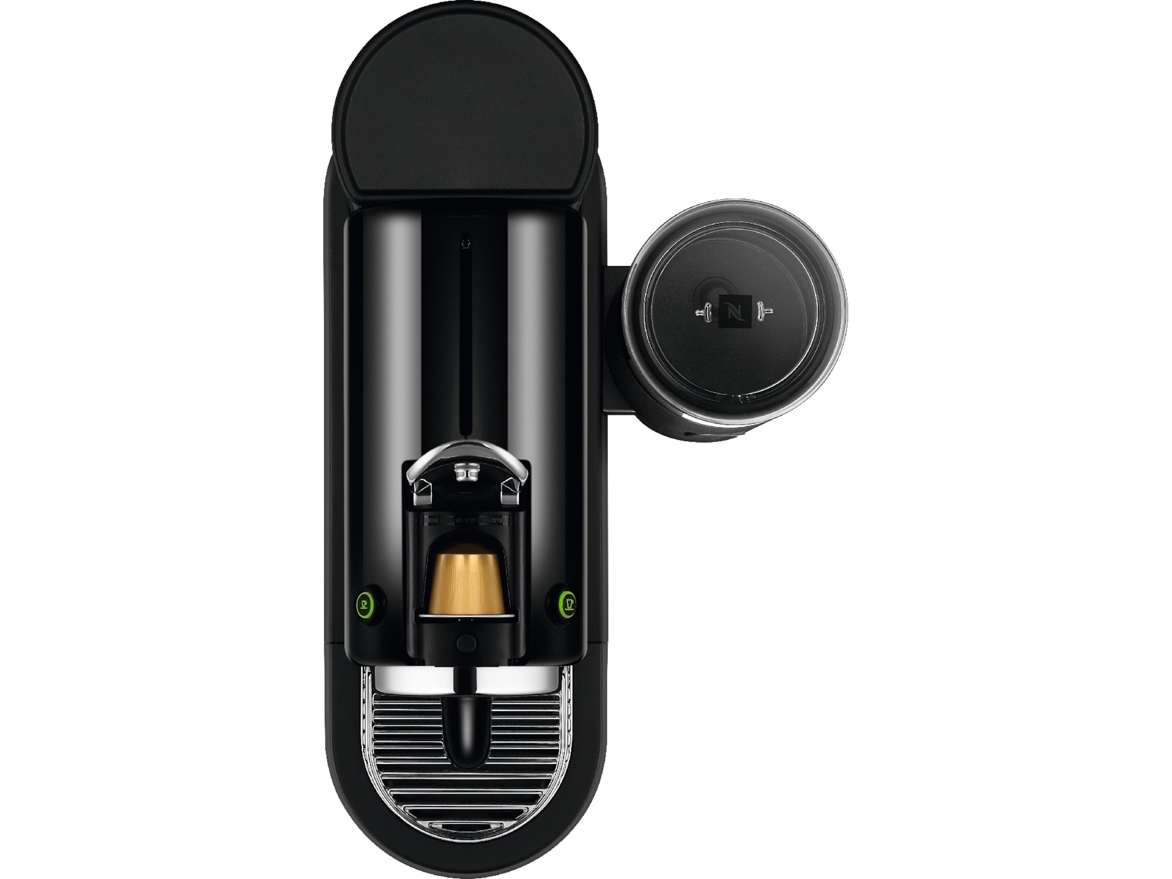 NESPRESSO CitiZ&milk från DeLonghi® Kapselmaskin (svart) Kapselmaskiner
