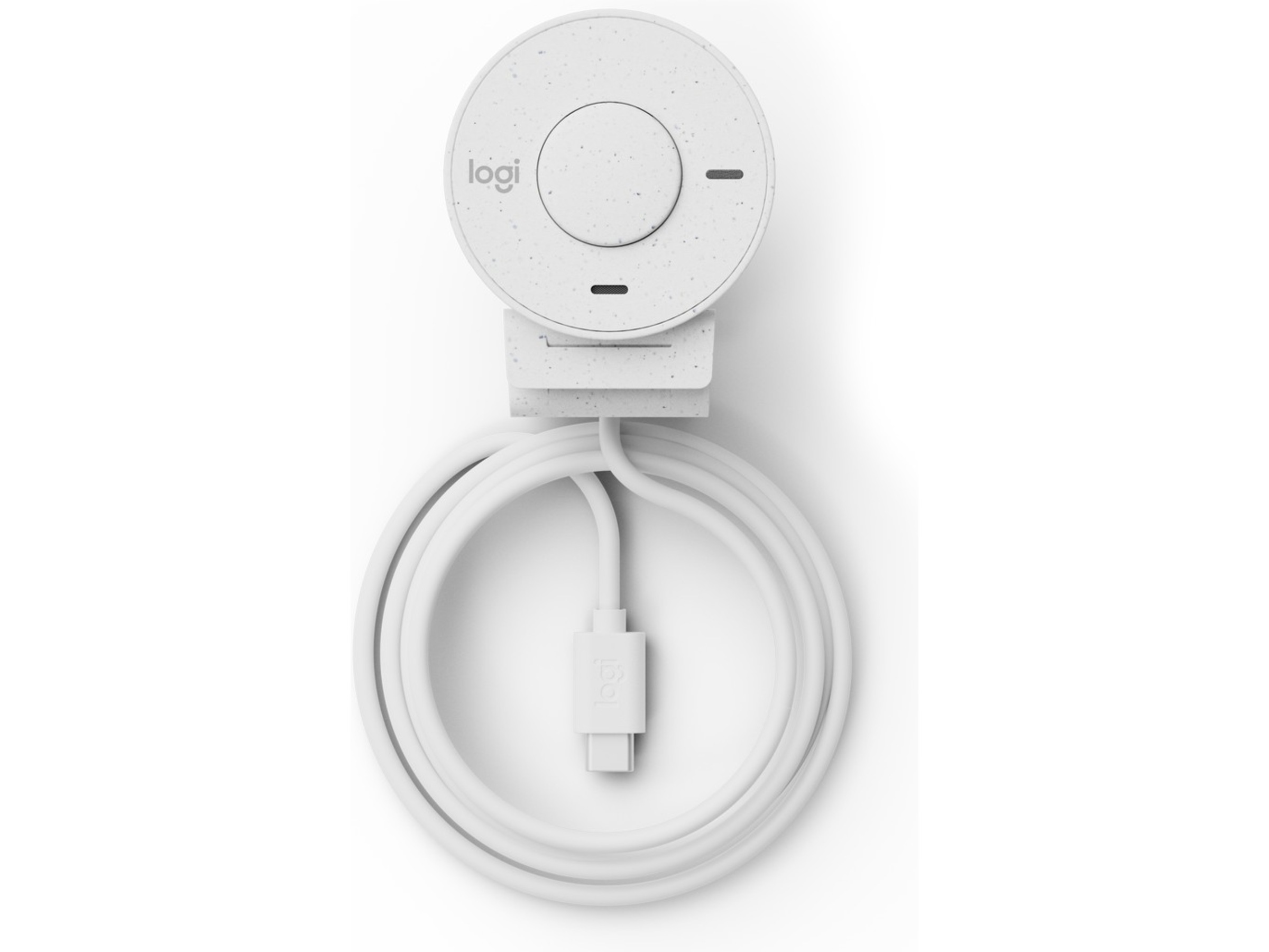 Logitech Brio 300 Full HD webbkamera (off-white) Webbkamera