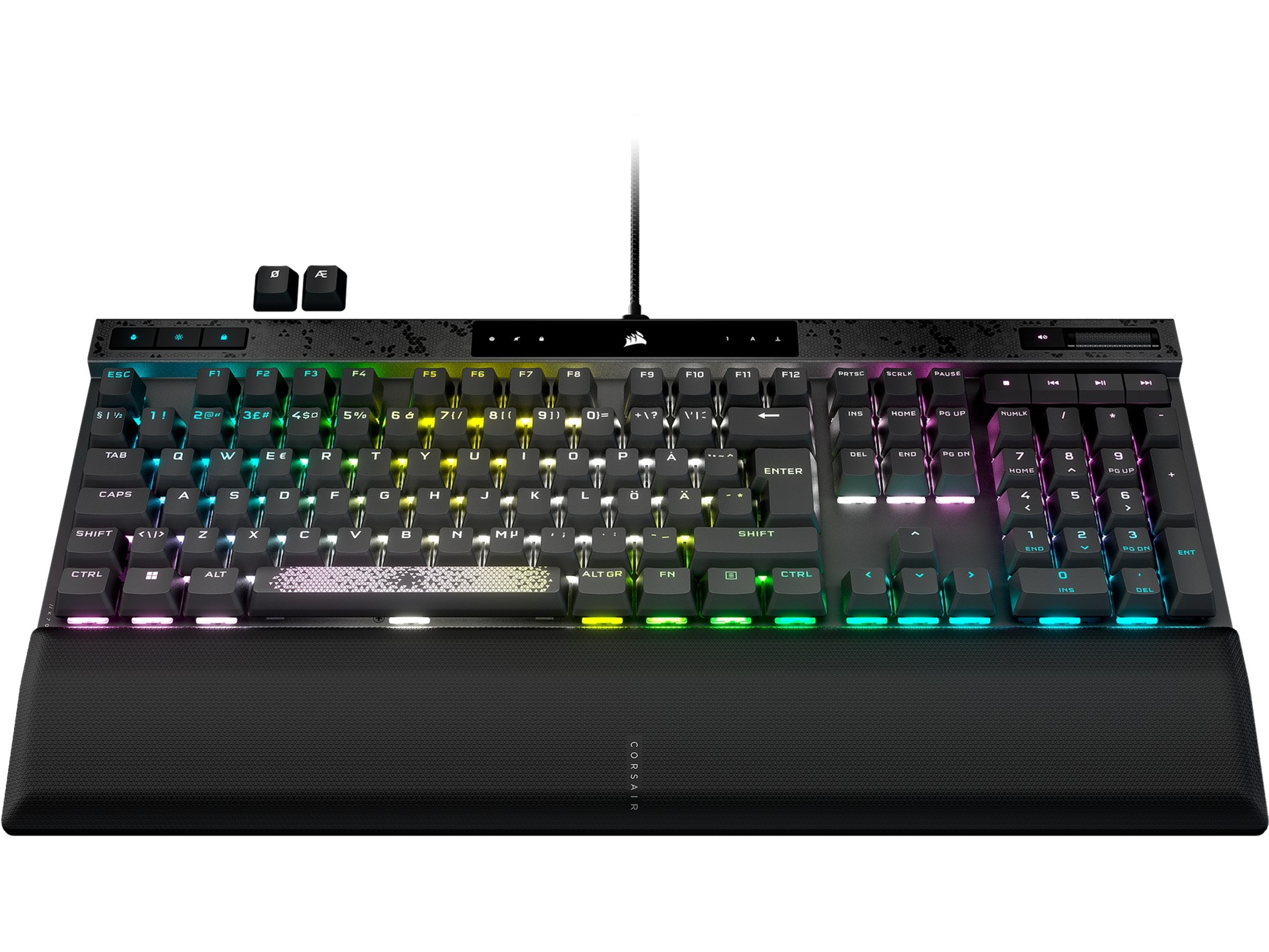 Corsair K70 MAX RGB Gamingtangentbord (svart) Gamingtangentbord