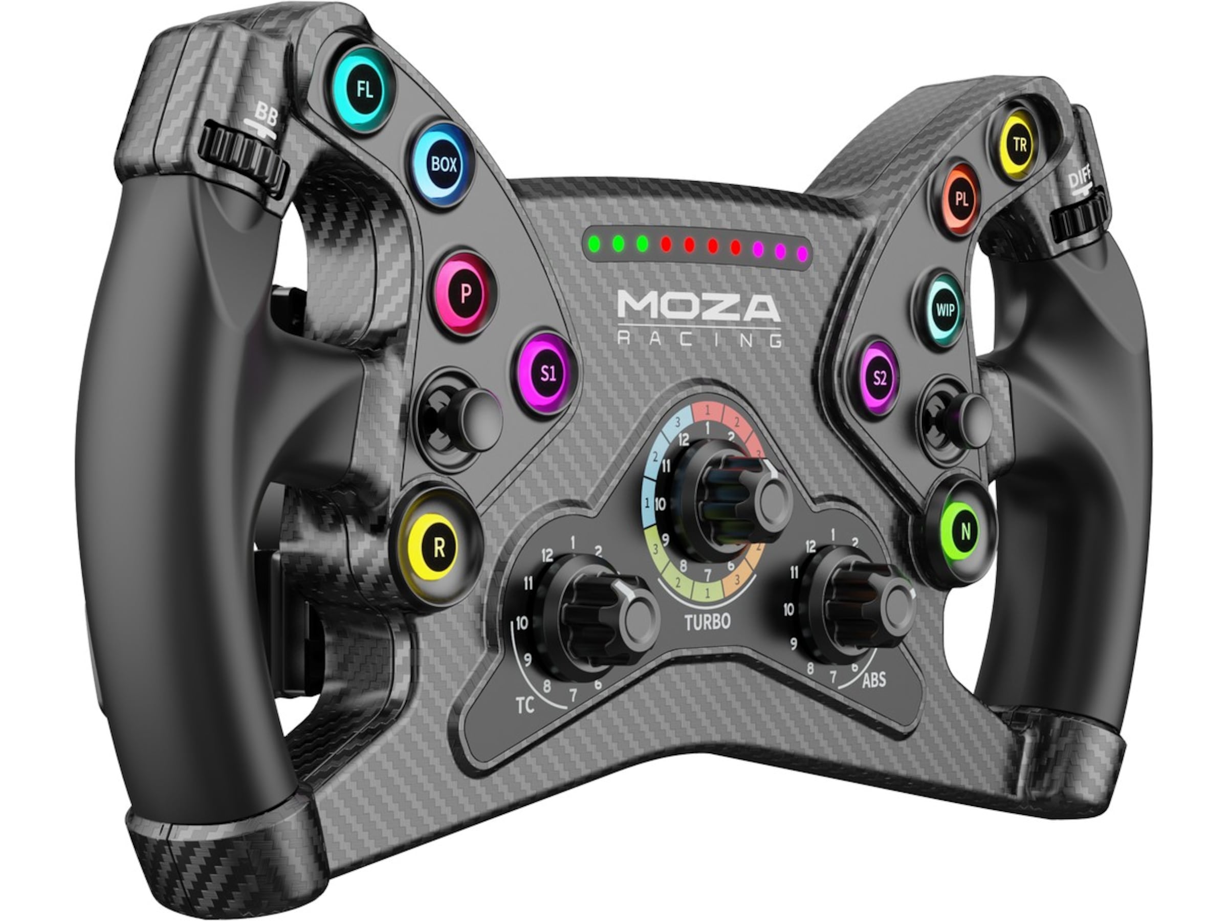 Moza Racing KS Formula Rat Ratt & pedaler