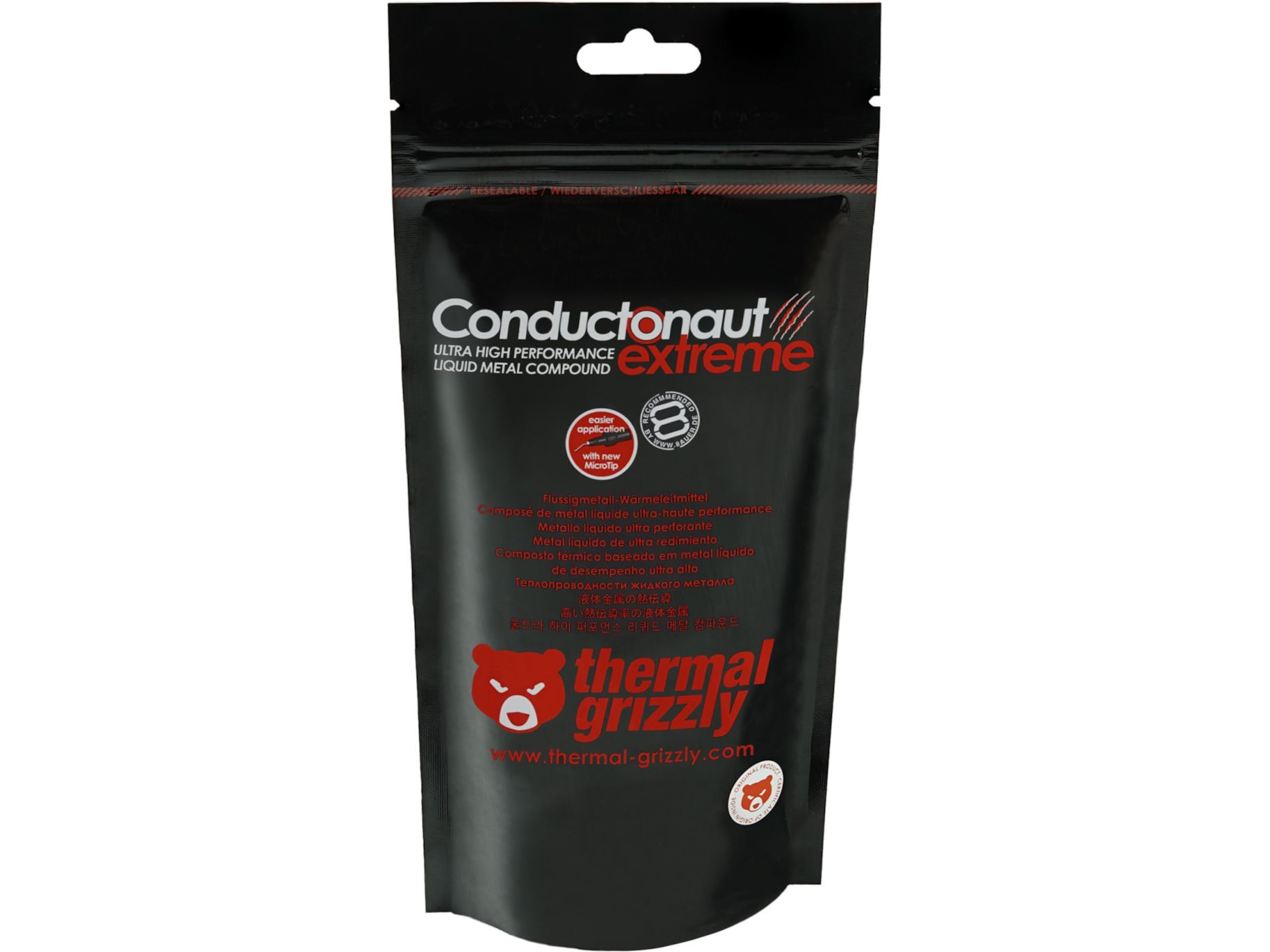 Thermal Grizzly Conductonaut Extreme 1g Kylpasta Kylpasta