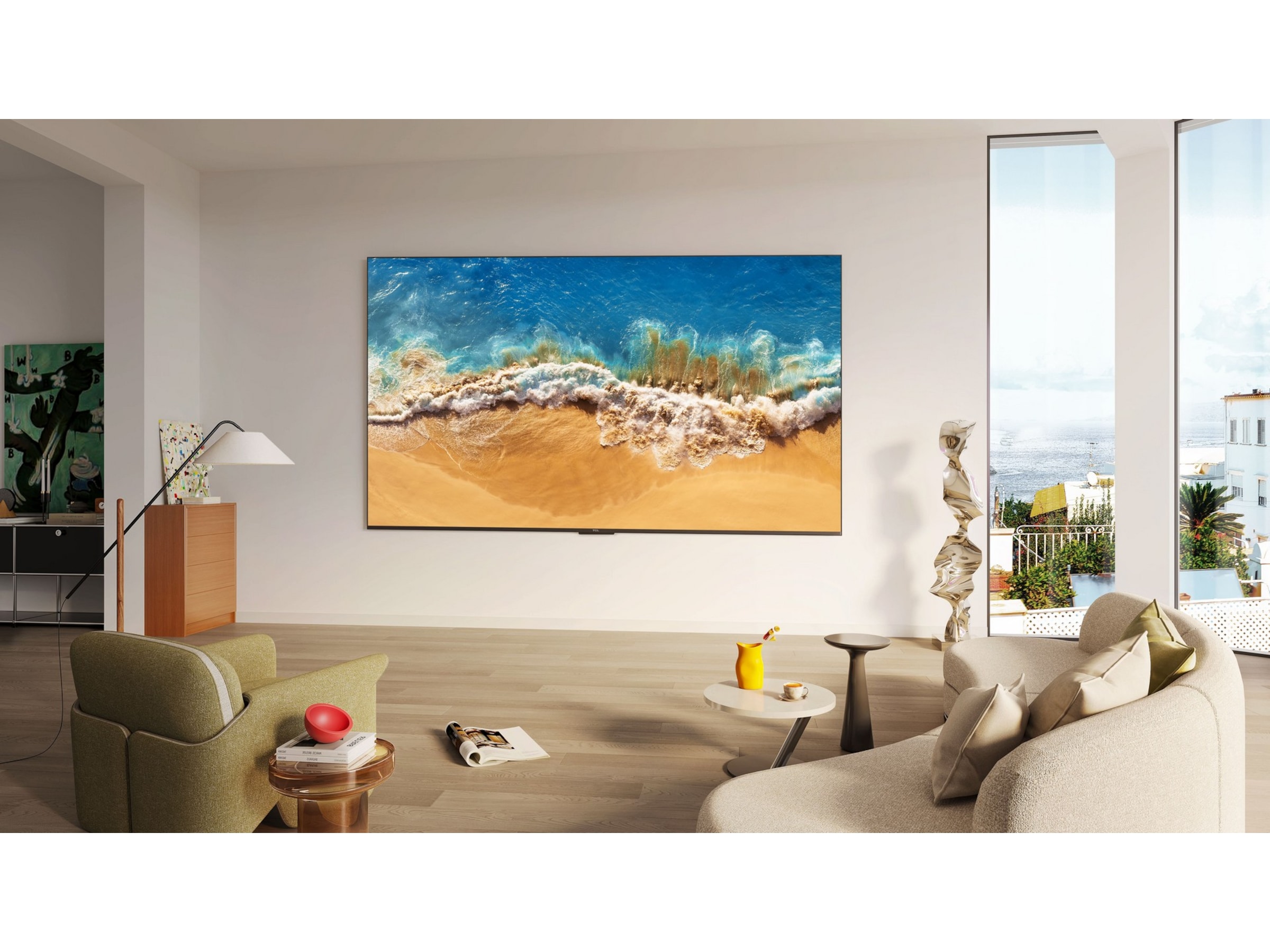 TCL 75" 75C61B QLED Pro 4K Google TV 70 - 79 tums TV