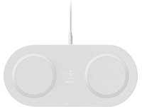Belkin BOOST CHARGE Dubbel trådlös laddningsplatta - vit Laddare Belkin BOOST CHARGE Dubbel trådlös laddningsplatta - vit Laddare