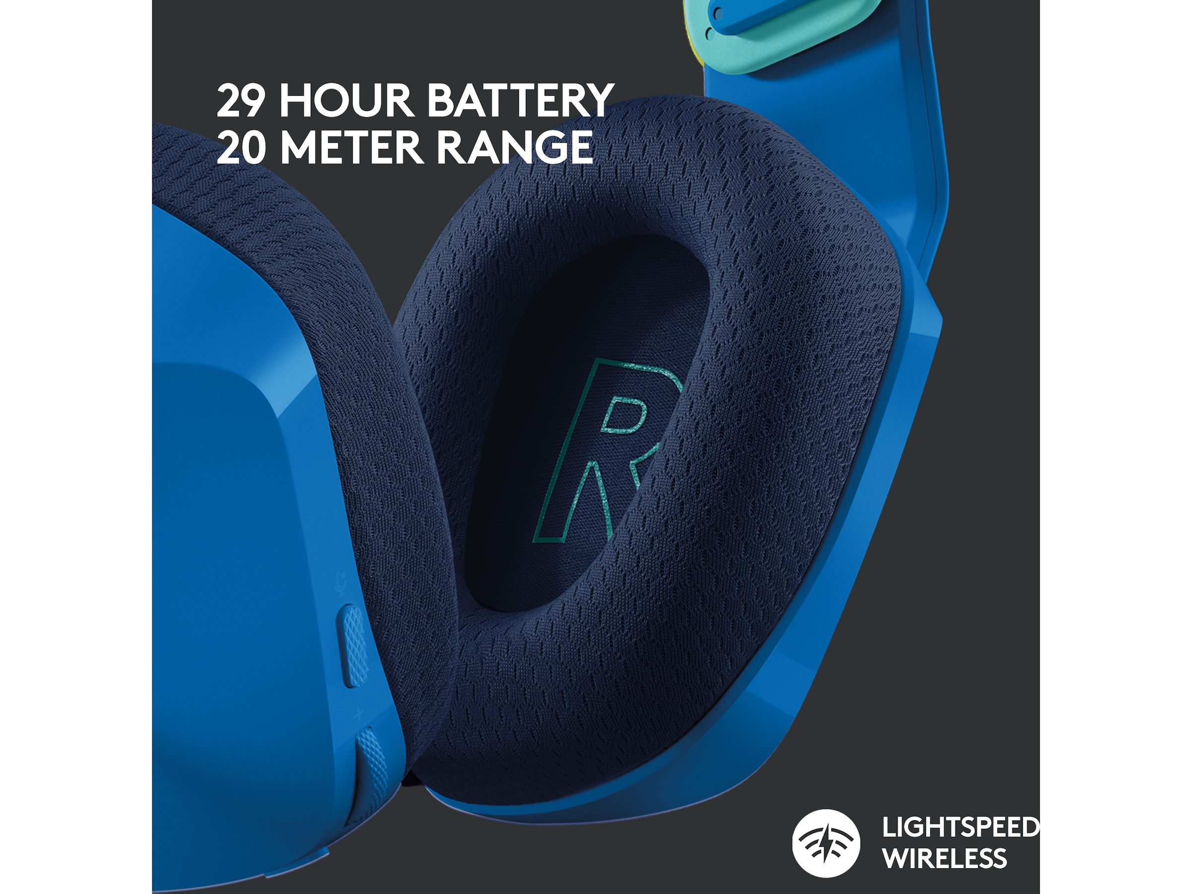 Logitech G733 LIGHTSPEED Trådlöst Gaming Headset (blå) Gamingheadset