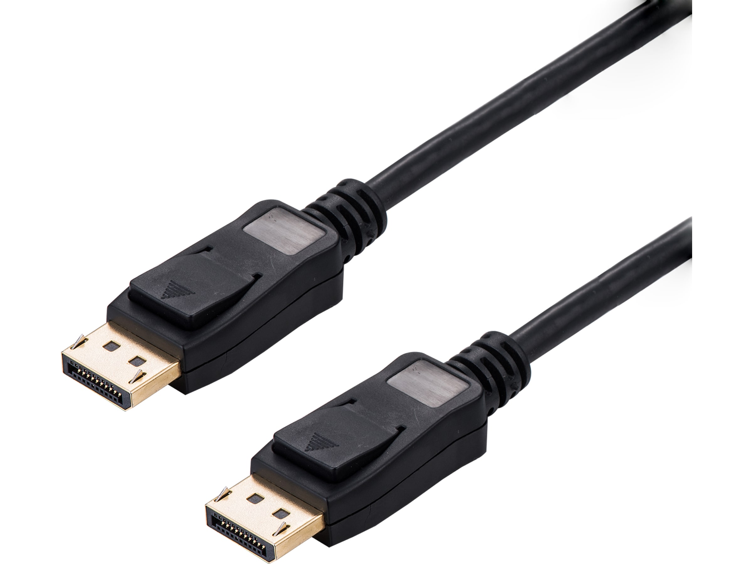 Displayport kabel 1m (svart) Skärmkablar