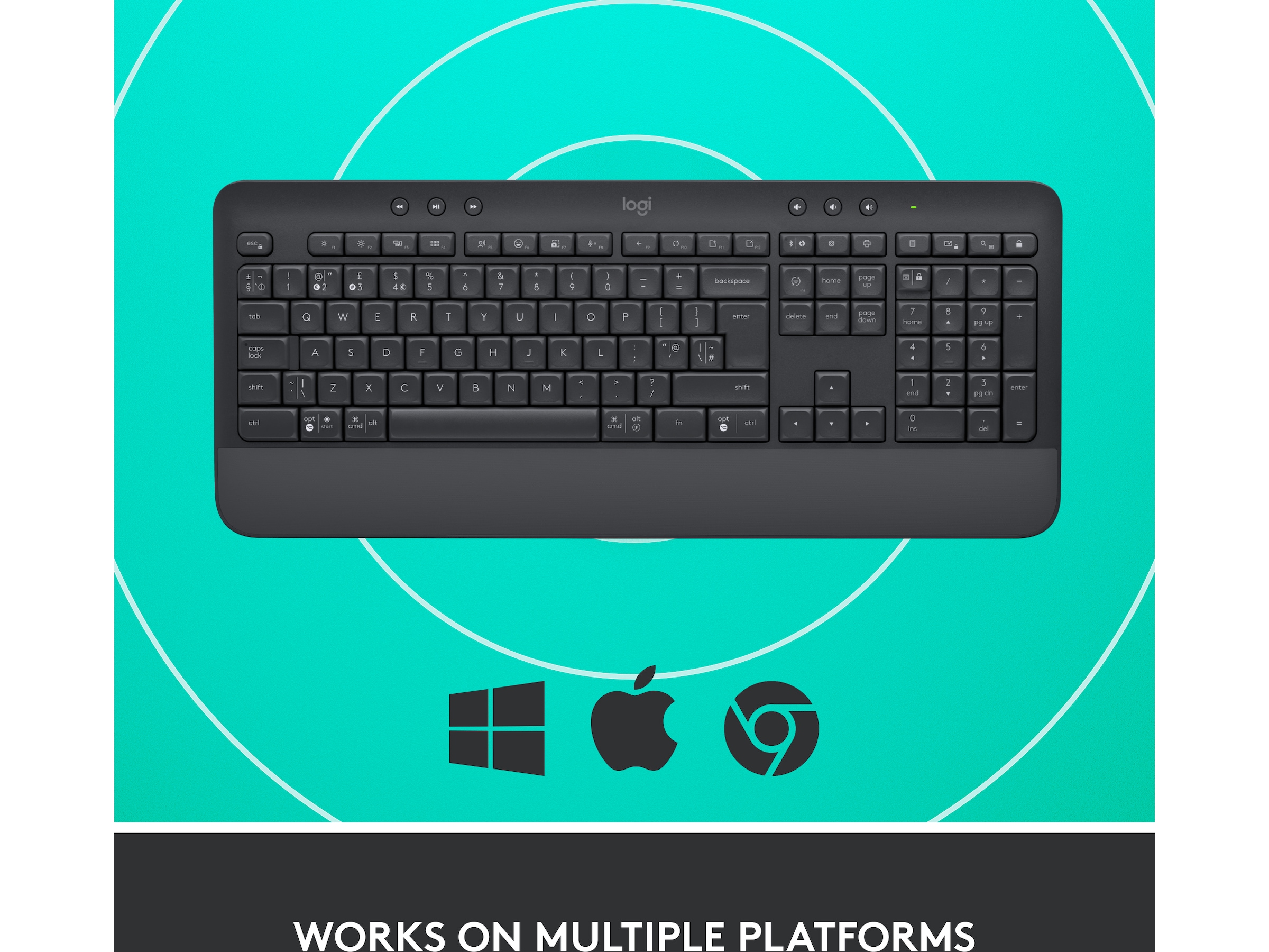 Logitech Signature K650 (svart) Tangentbord