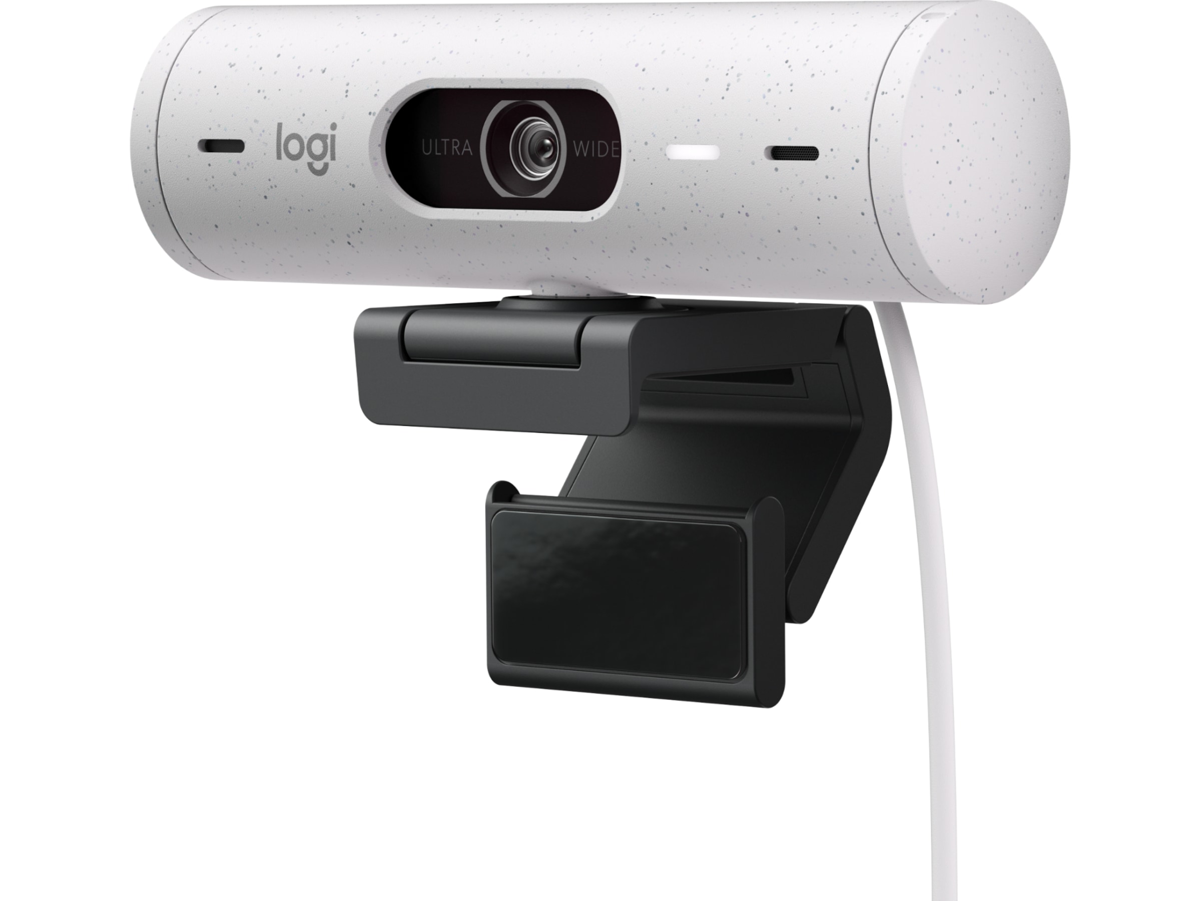 Logitech Brio 500 webbkamera (off-white) Webbkamera