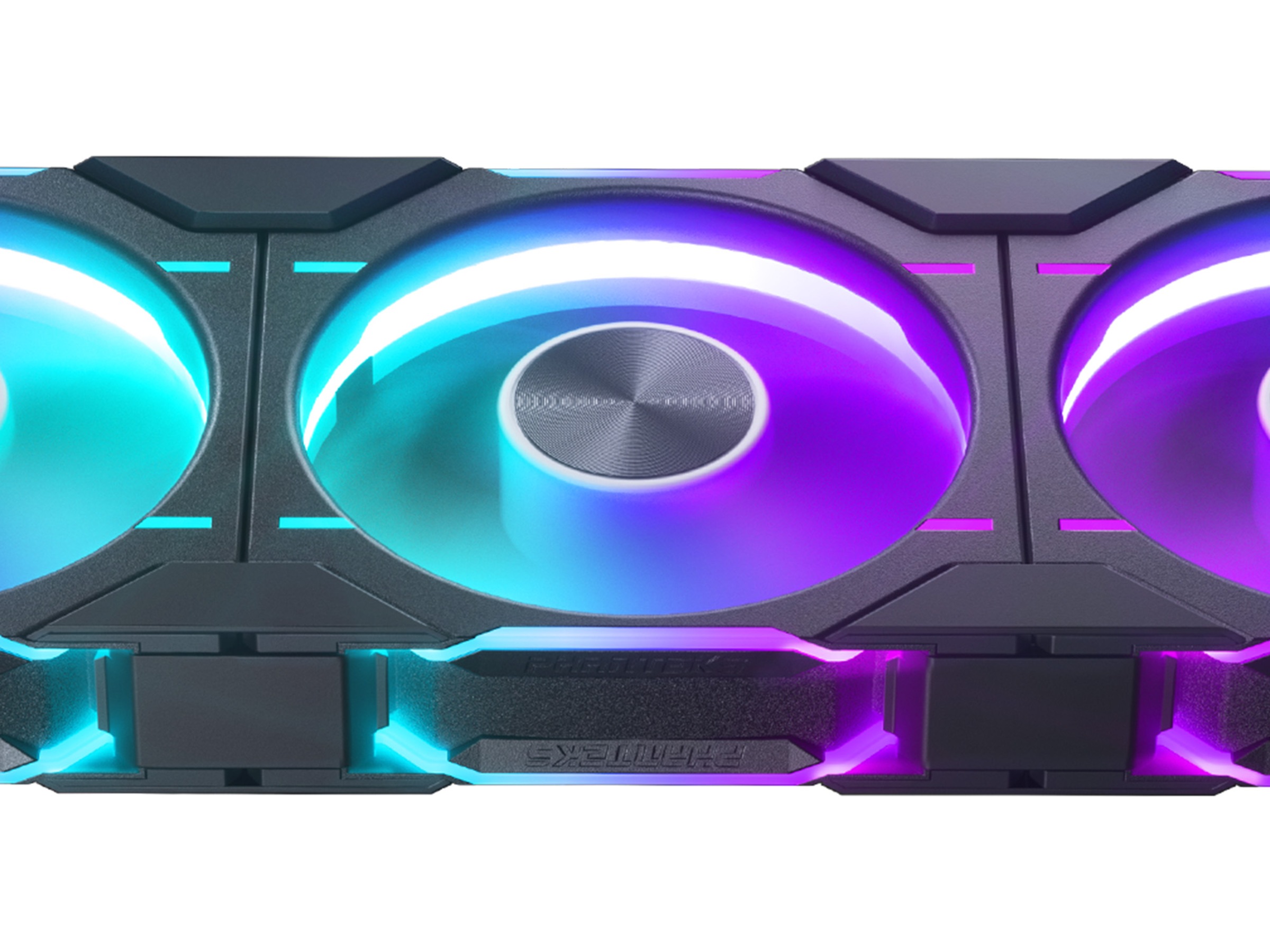 Phanteks D30 120mm DRGB Fläkt 3pack (svart) Fläkt